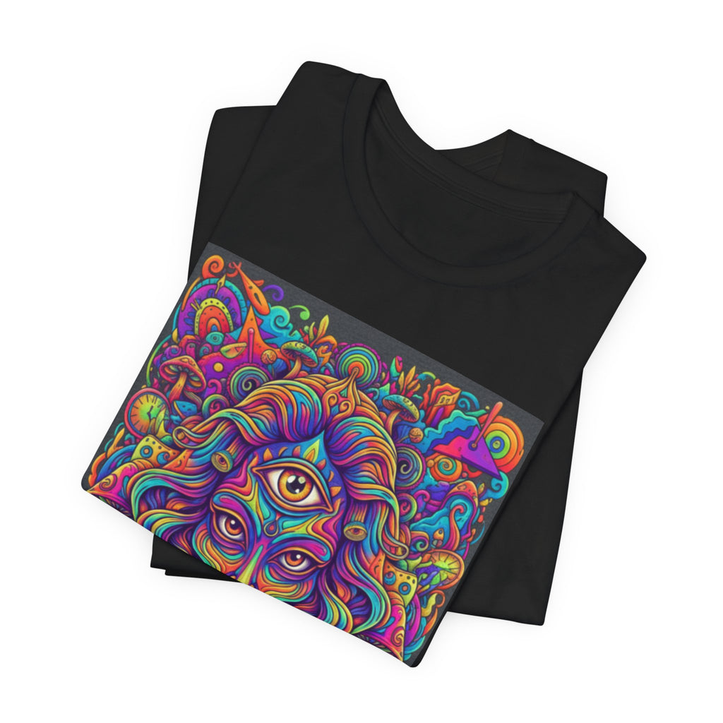 Expand Your Mind Psychedelic T-Shirt — Third Eye Trippy Art Tee