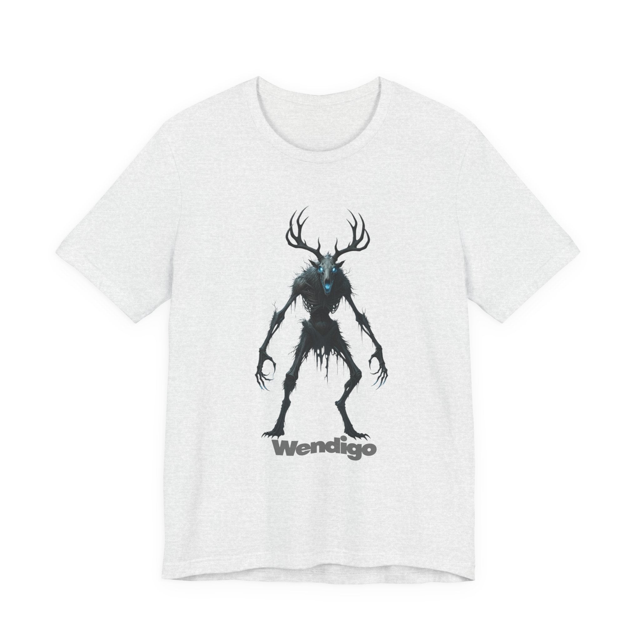 Wendigo Horror Tee — Creepy Deer Monster Graphic T-Shirt