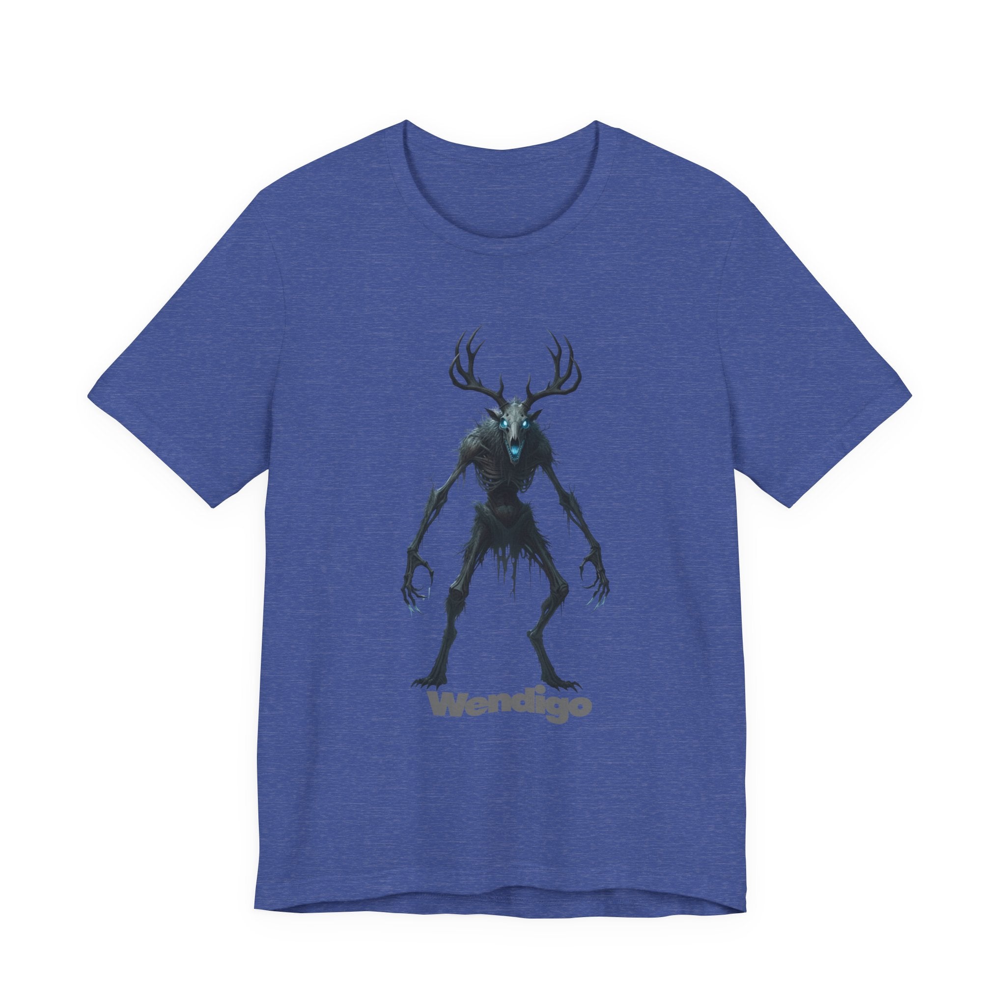 Wendigo Horror Tee — Creepy Deer Monster Graphic T-Shirt