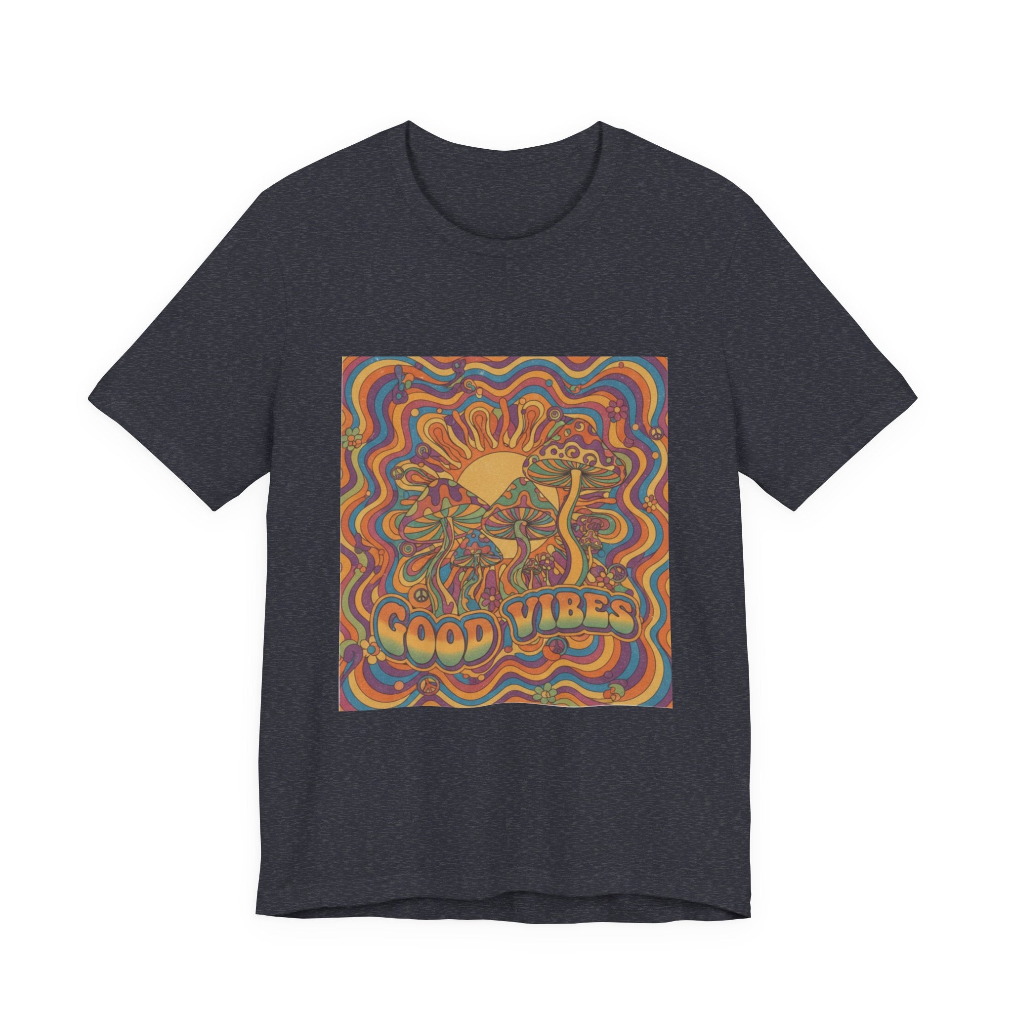 Good Vibes Retro Sunflower T-Shirt