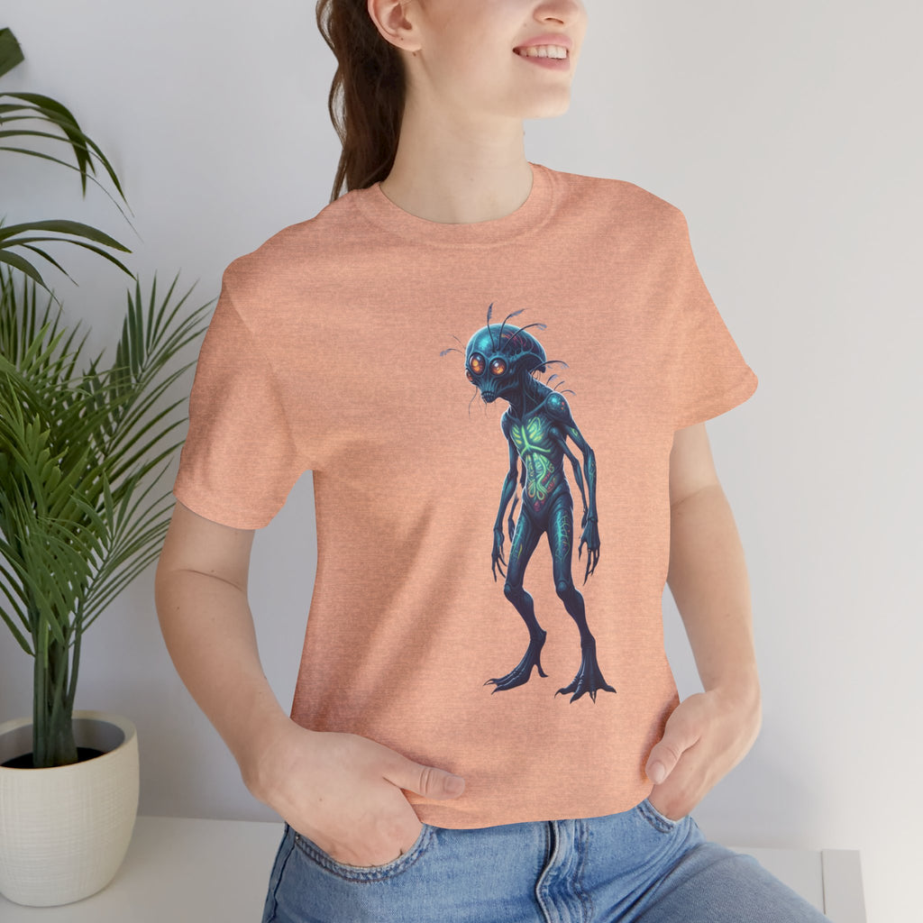 Alien Creature Graphic Tee — Sci‑Fi Monster T‑Shirt