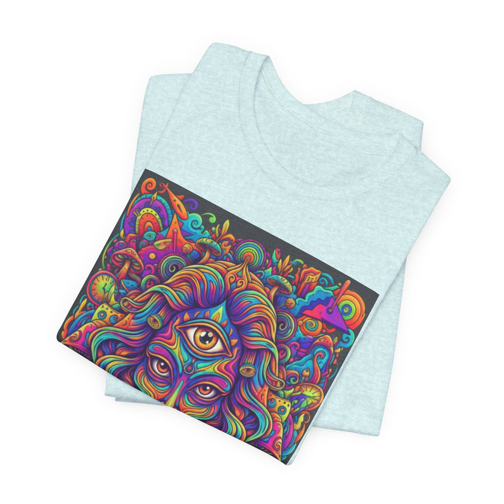 Expand Your Mind Psychedelic T-Shirt — Third Eye Trippy Art Tee