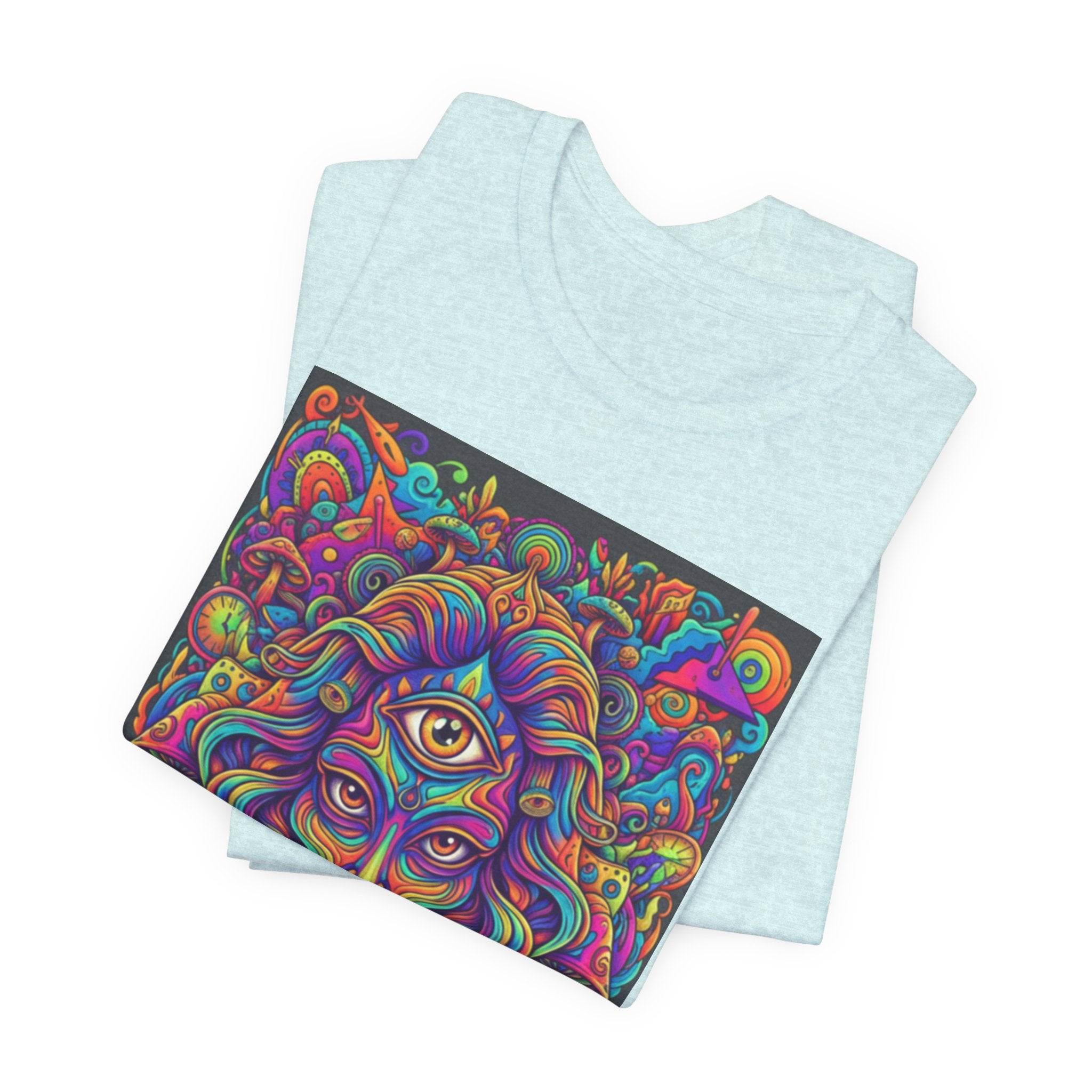 Expand Your Mind Psychedelic T-Shirt — Third Eye Trippy Art Tee