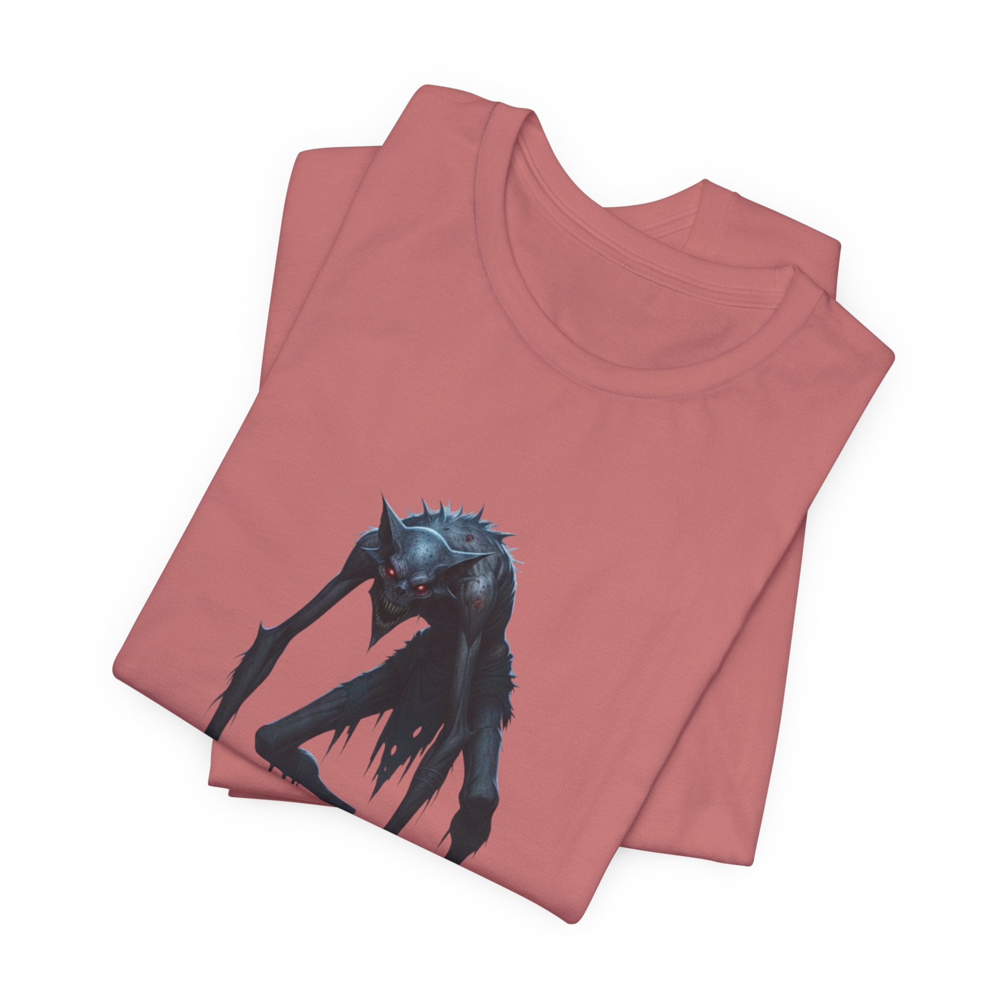 Skinwalker Graphic Tee — Creepy Creature Horror T-Shirt