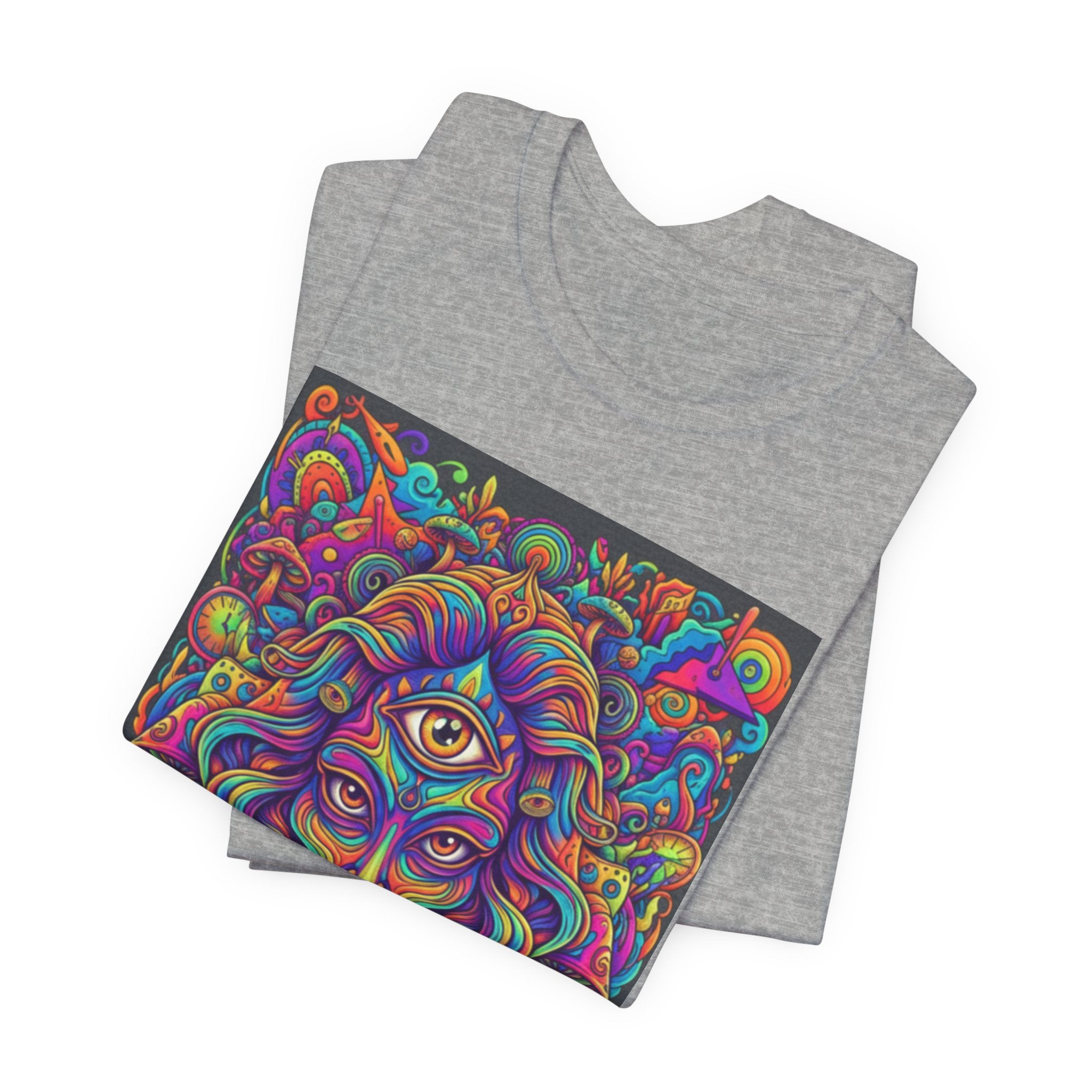 Expand Your Mind Psychedelic T-Shirt — Third Eye Trippy Art Tee