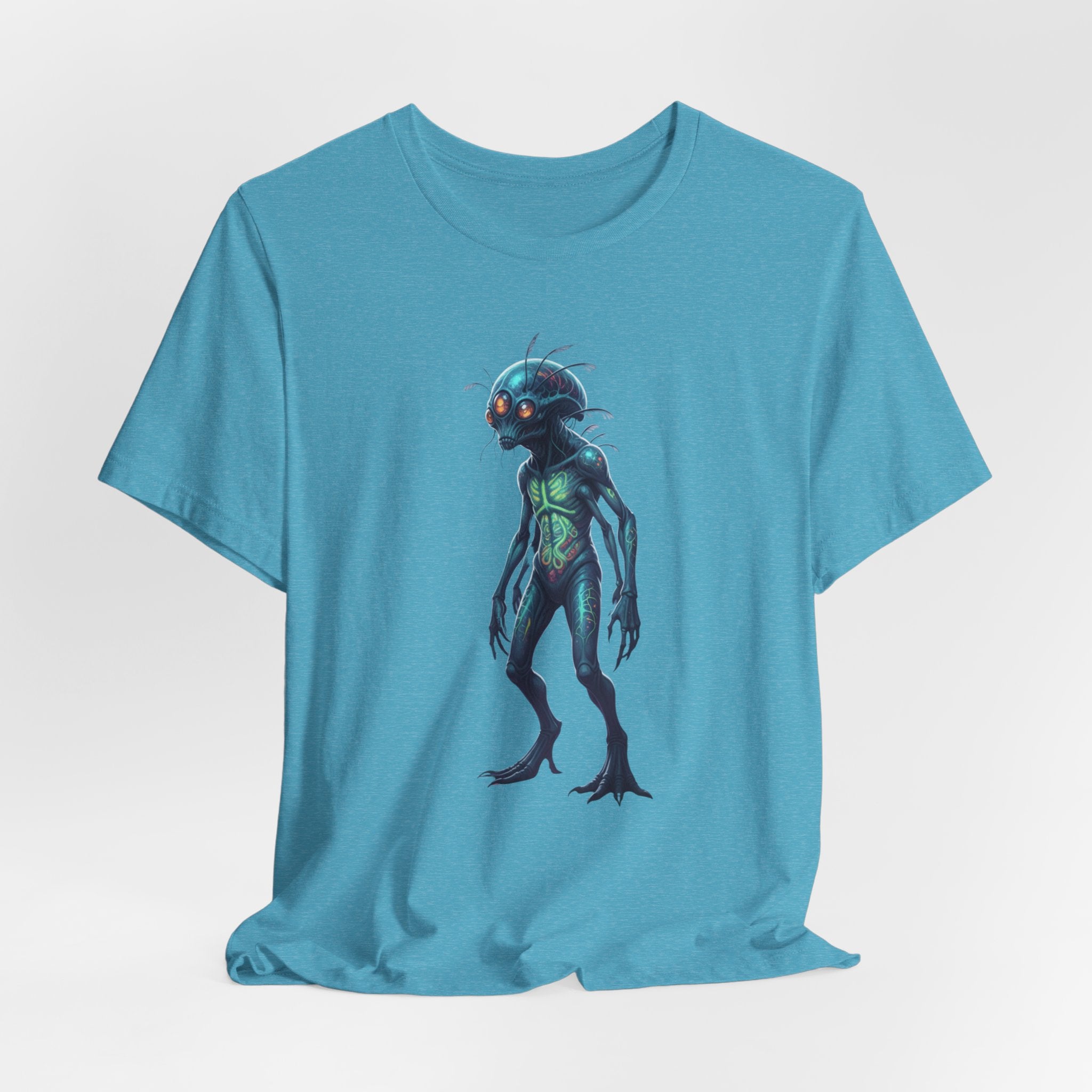 Alien Creature Graphic Tee — Sci‑Fi Monster T‑Shirt