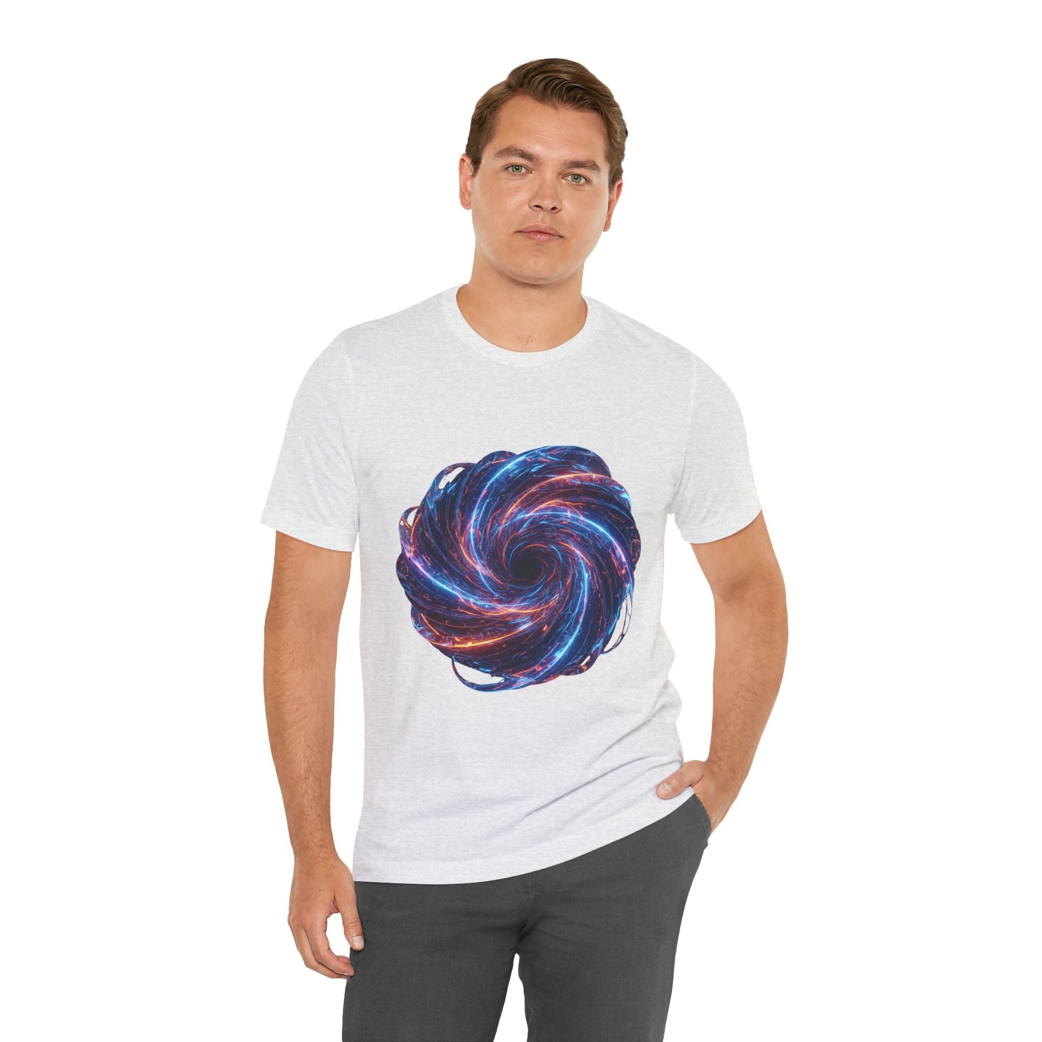 Galaxy Vortex T-Shirt — Cosmic Swirl Space Tee