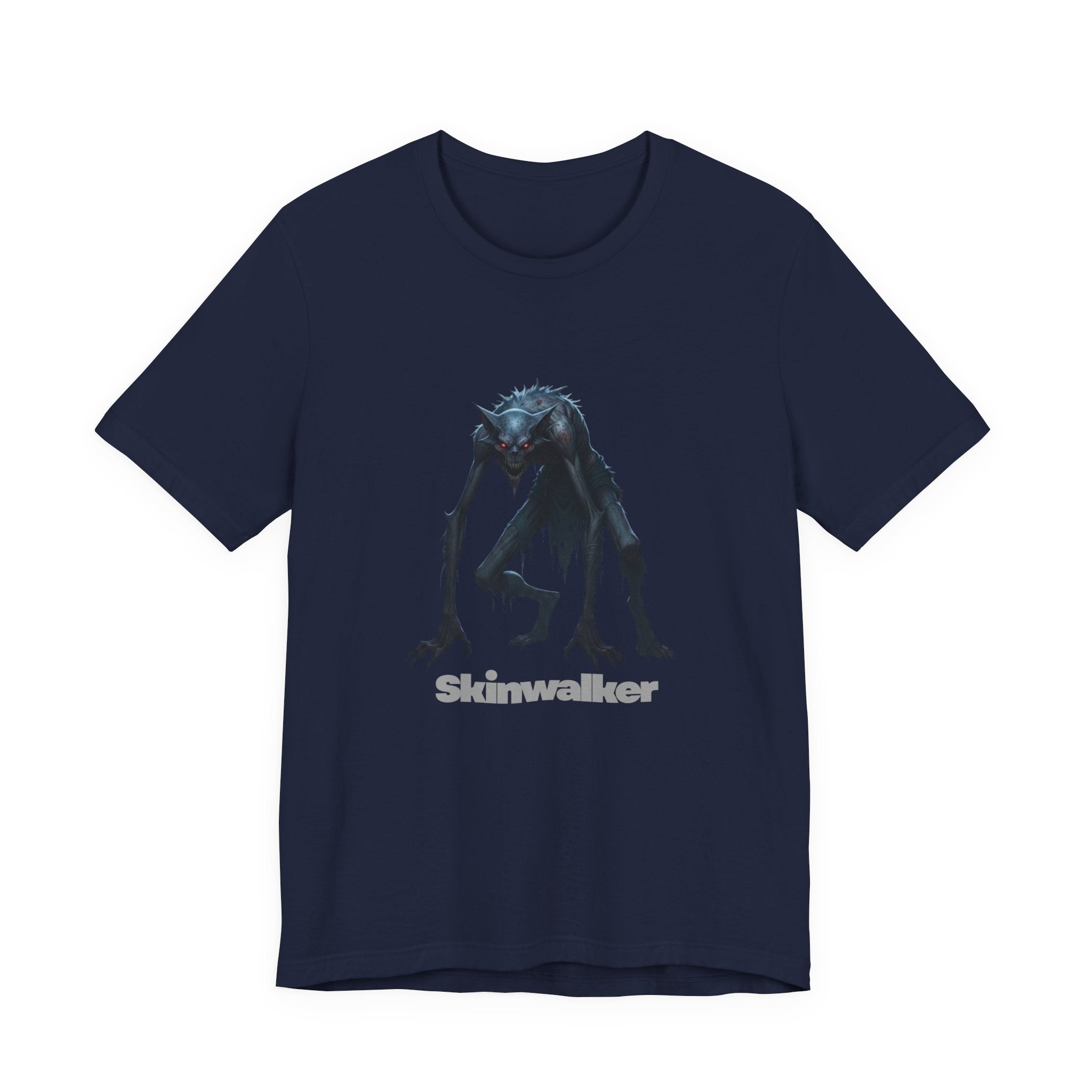 Skinwalker Graphic Tee — Creepy Creature Horror T-Shirt