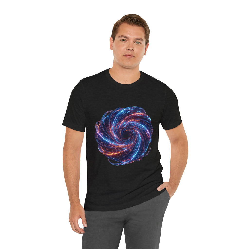 Galaxy Vortex T-Shirt — Cosmic Swirl Space Tee