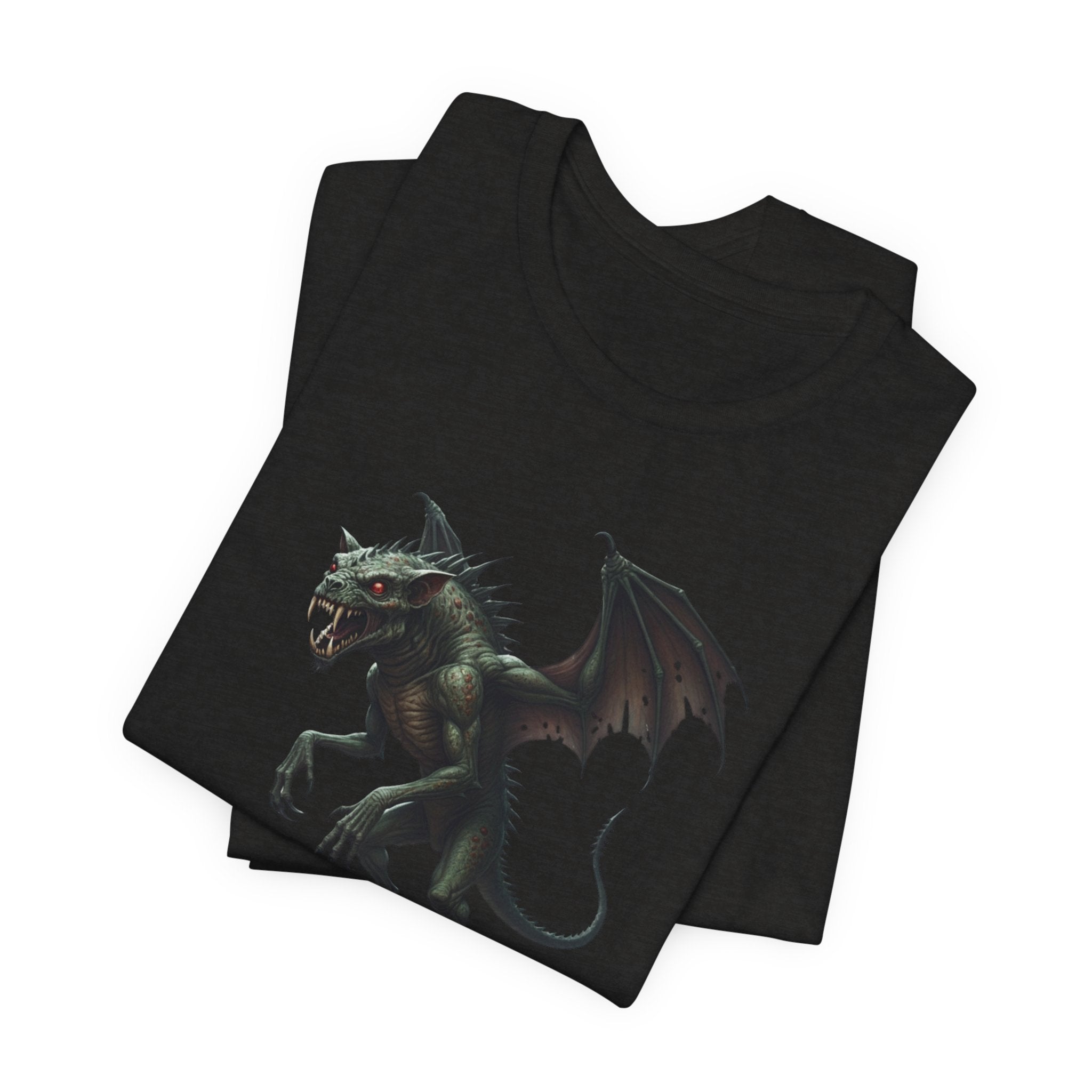 Chupacabra Graphic Tee — Mythical Creature Horror T-Shirt