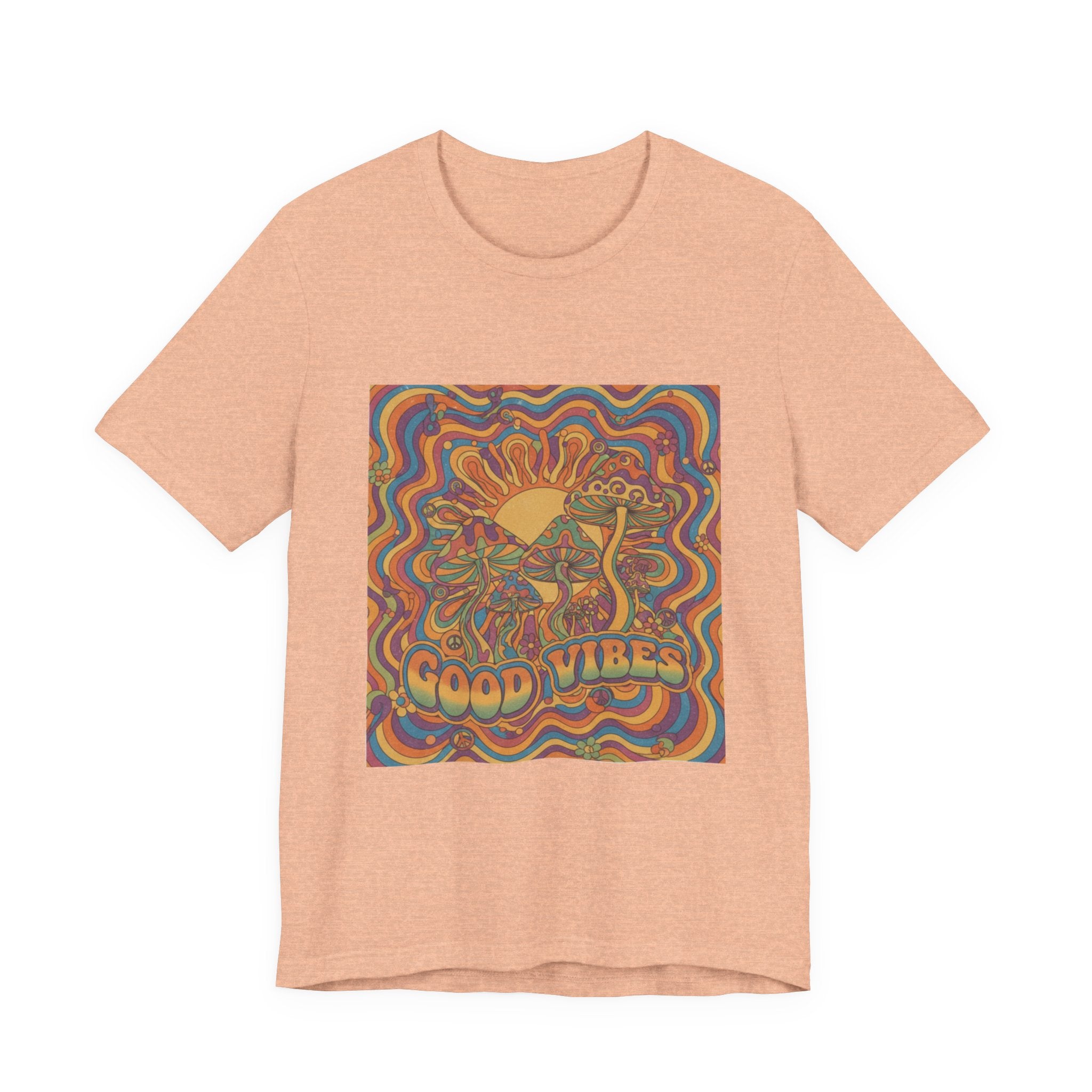 Good Vibes Retro Sunflower T-Shirt