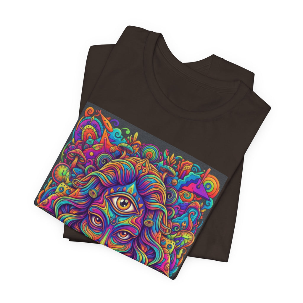 Expand Your Mind Psychedelic T-Shirt — Third Eye Trippy Art Tee
