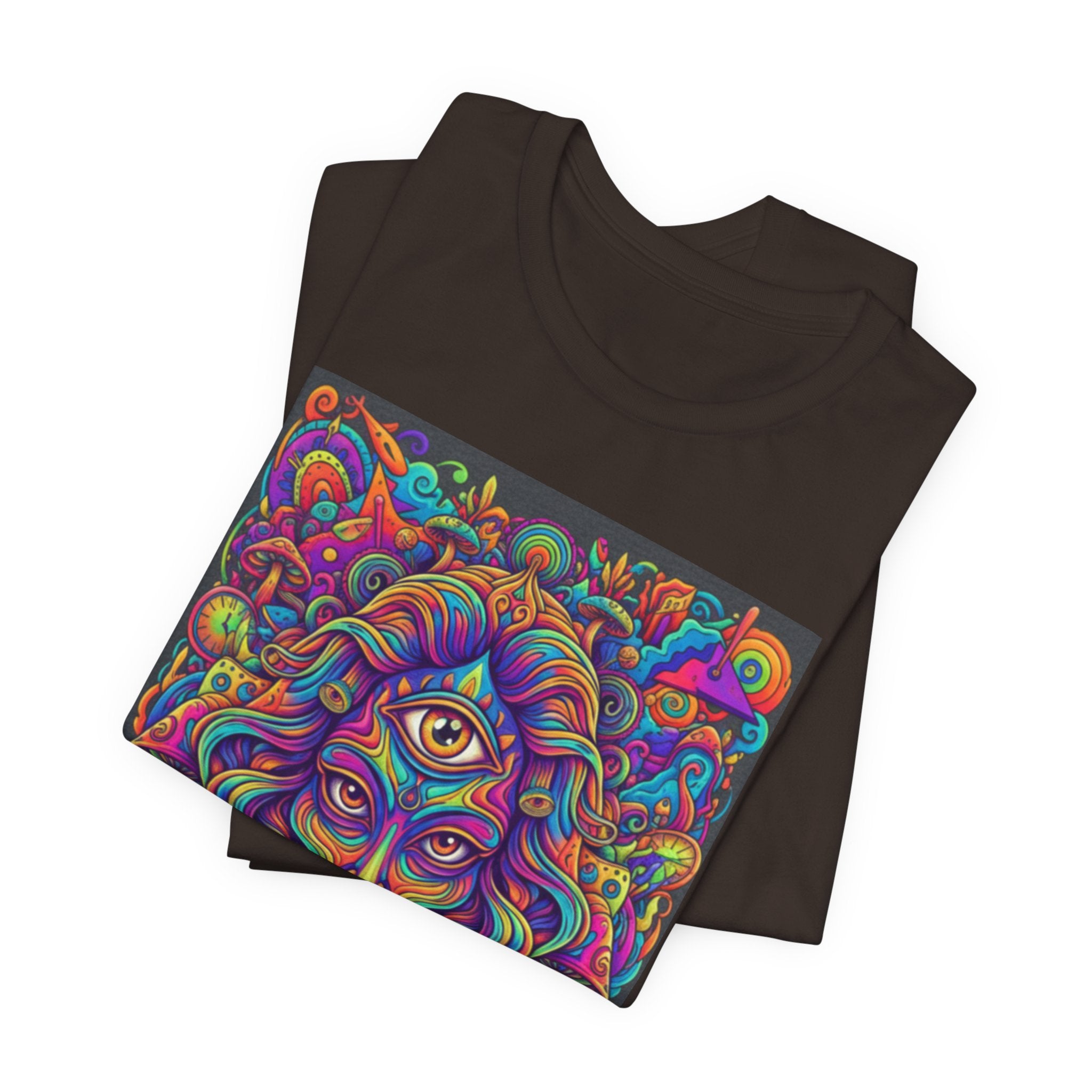 Expand Your Mind Psychedelic T-Shirt — Third Eye Trippy Art Tee