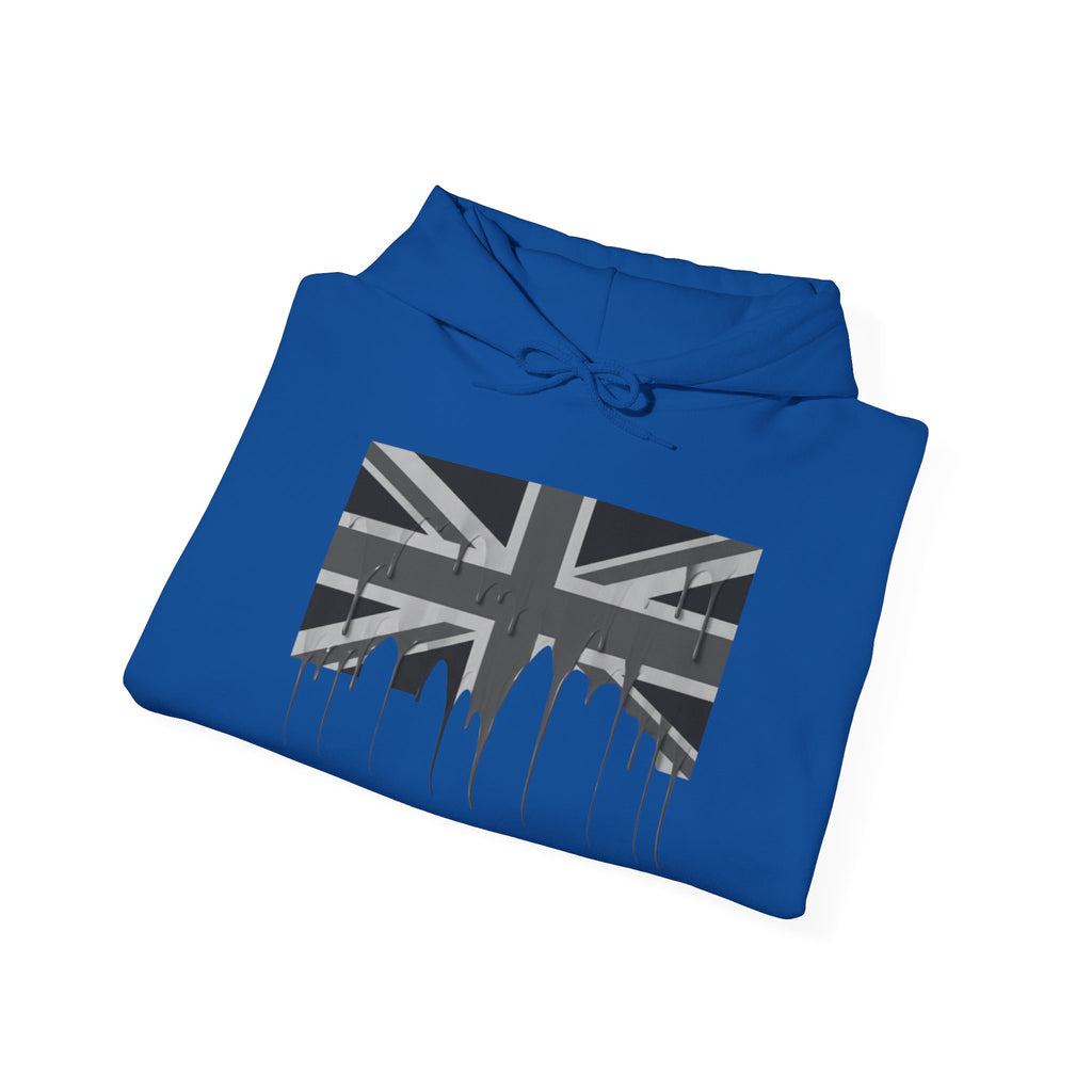 Union Jack Drip Hoodie - British Flag Streetwear Pullover
