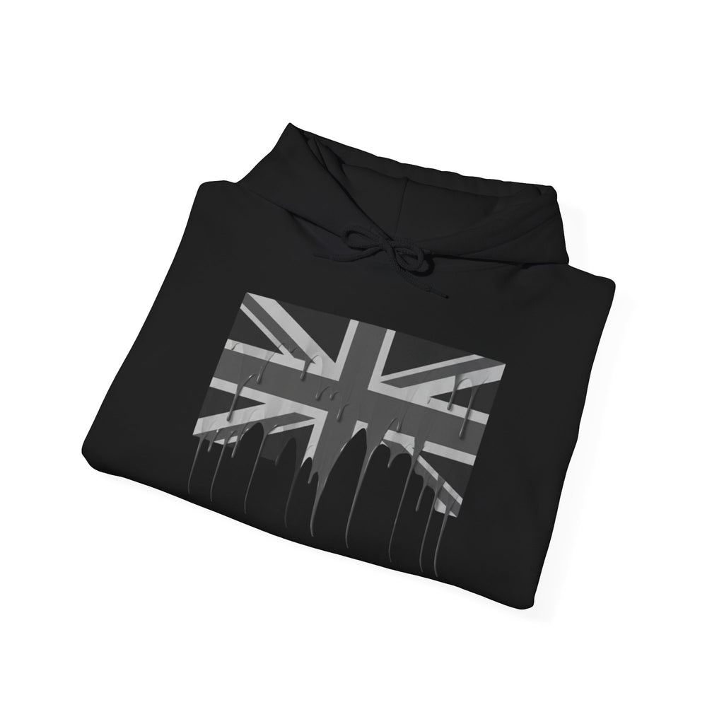 Union Jack Drip Hoodie - British Flag Streetwear Pullover
