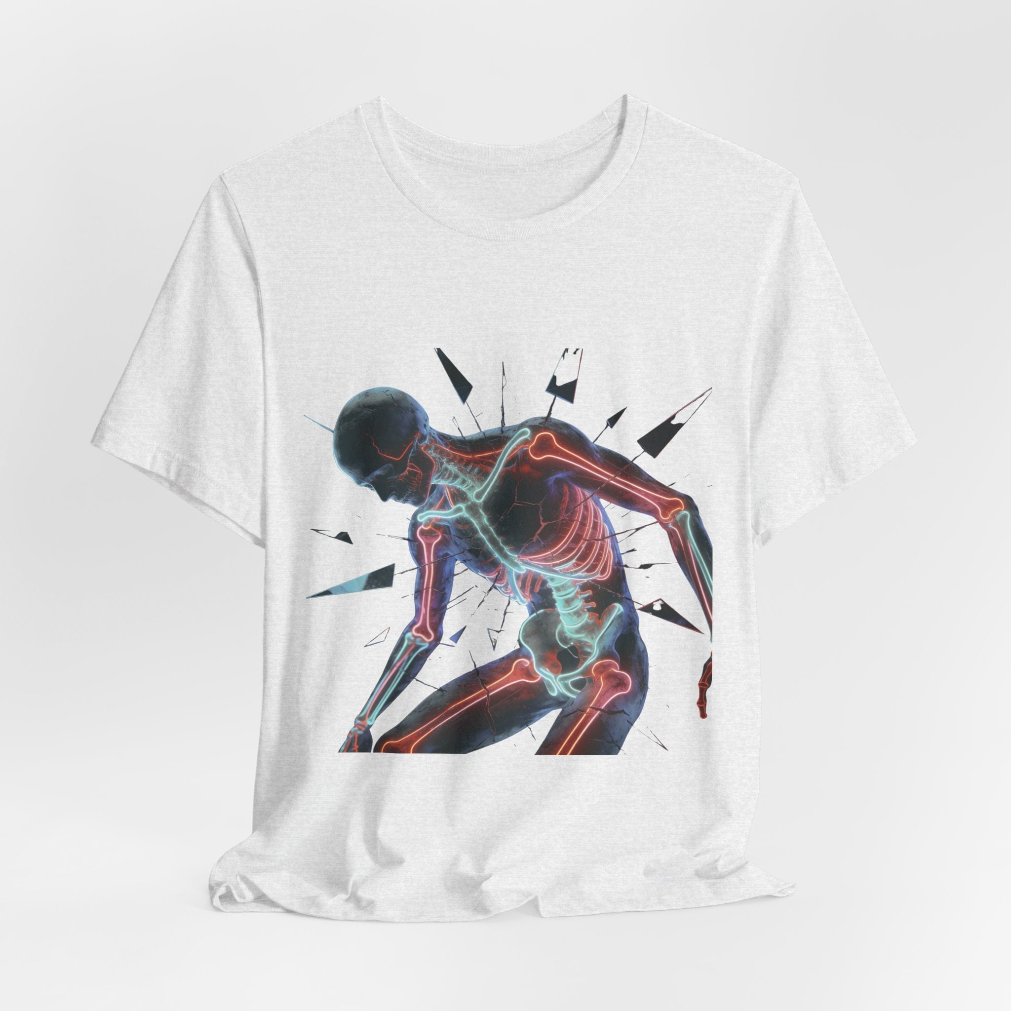 Anatomical Neon Surge T-Shirt