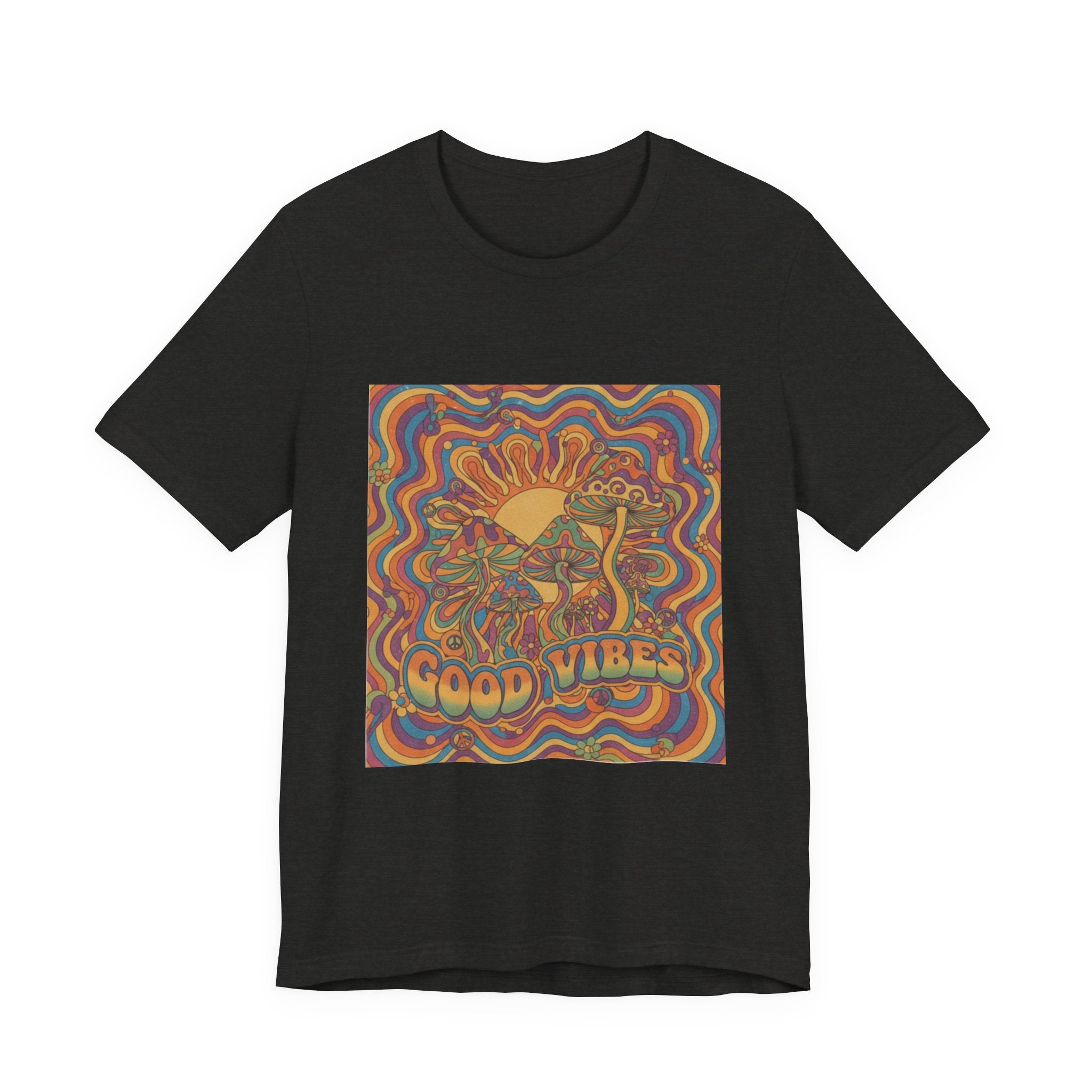 Good Vibes Retro Sunflower T-Shirt