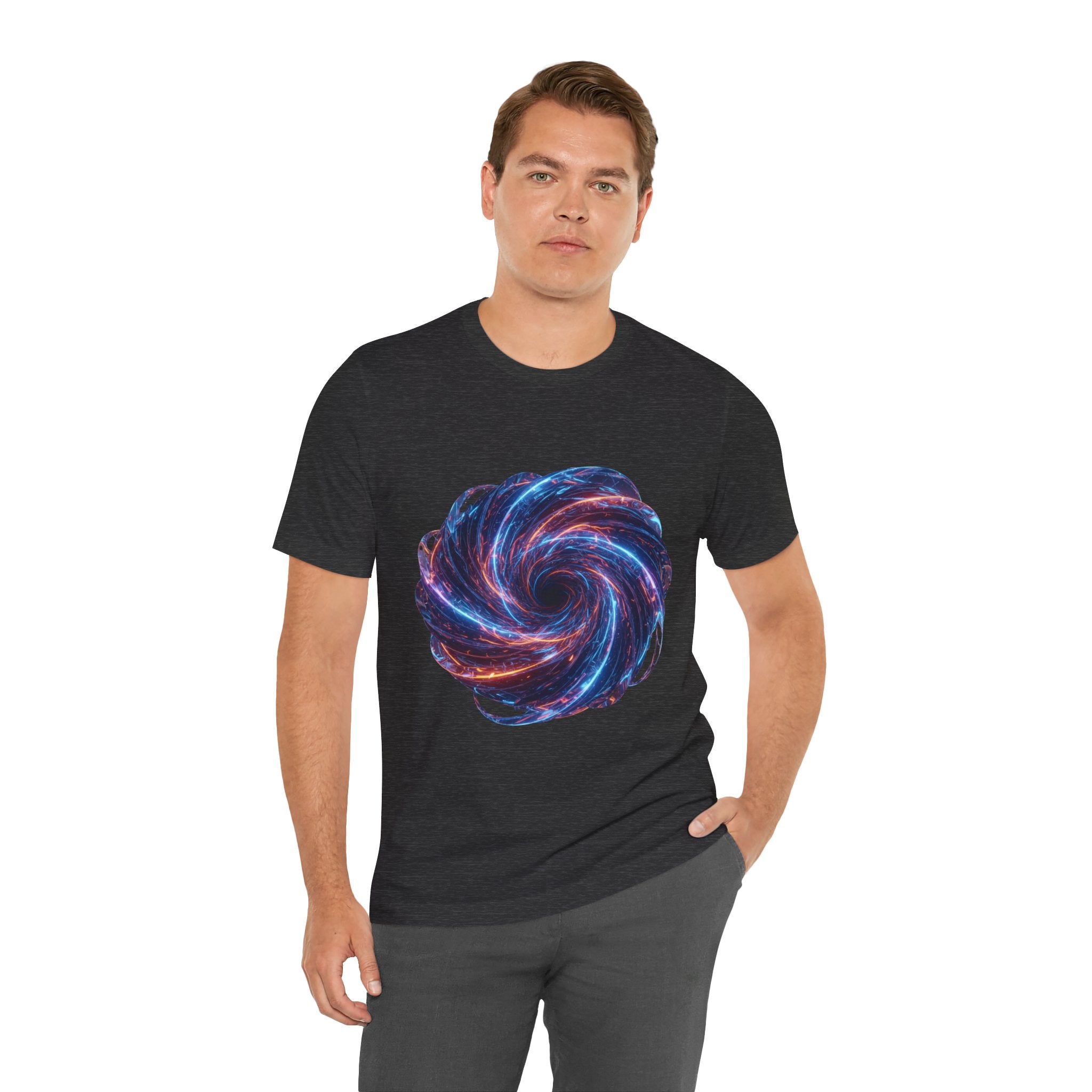 Galaxy Vortex T-Shirt — Cosmic Swirl Space Tee