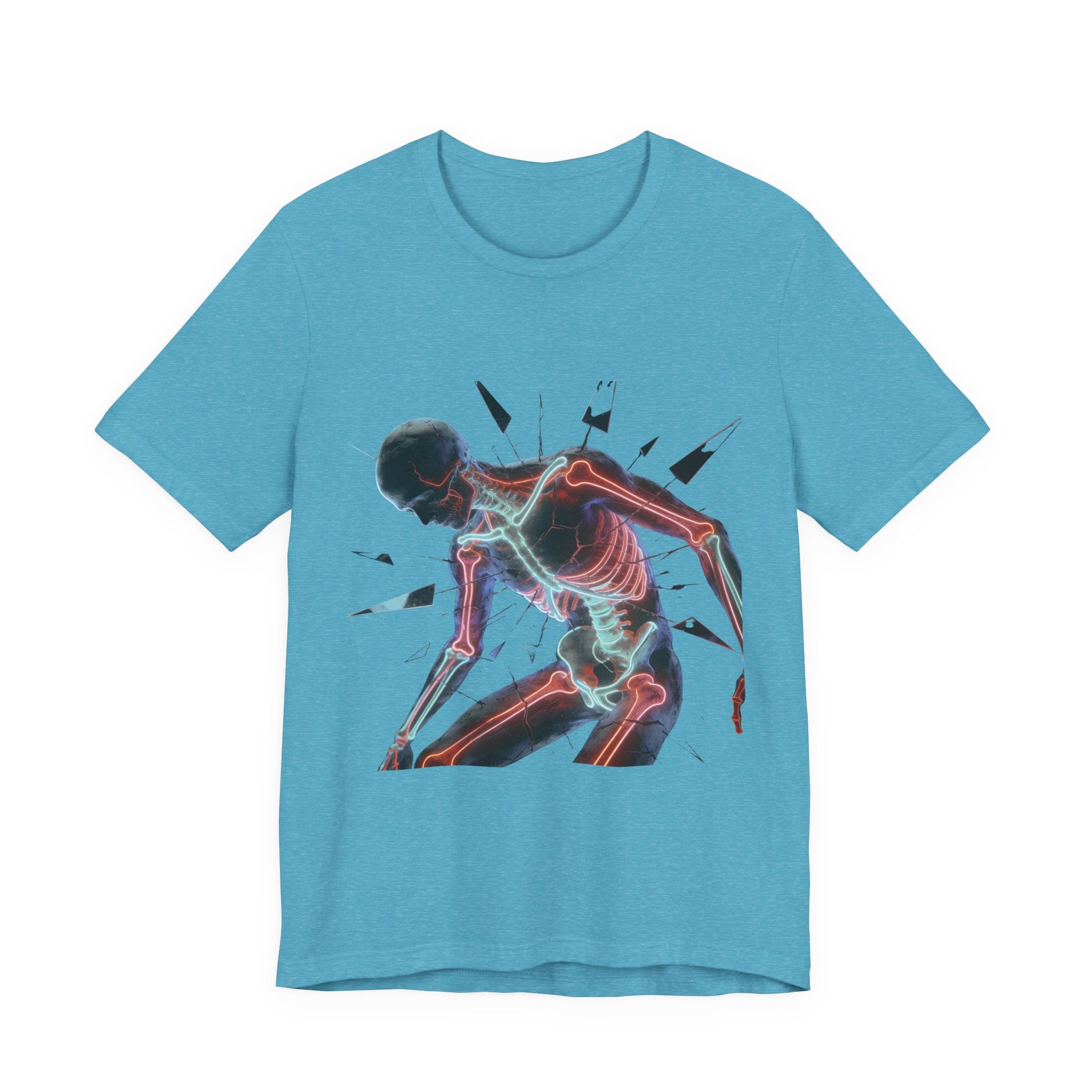 Anatomical Neon Surge T-Shirt