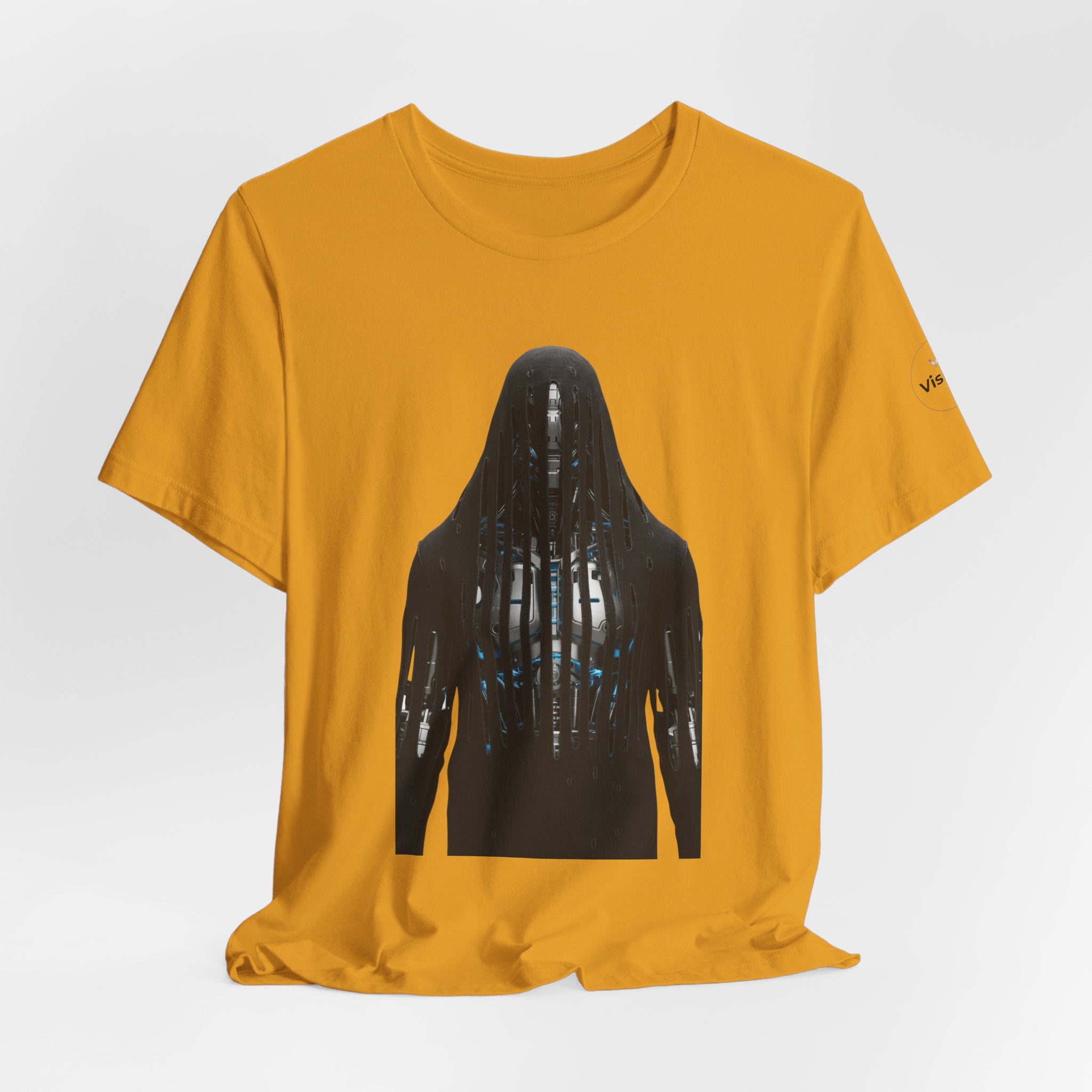 Horror Silhouette Tee — Shadowed Figure Graphic T-Shirt