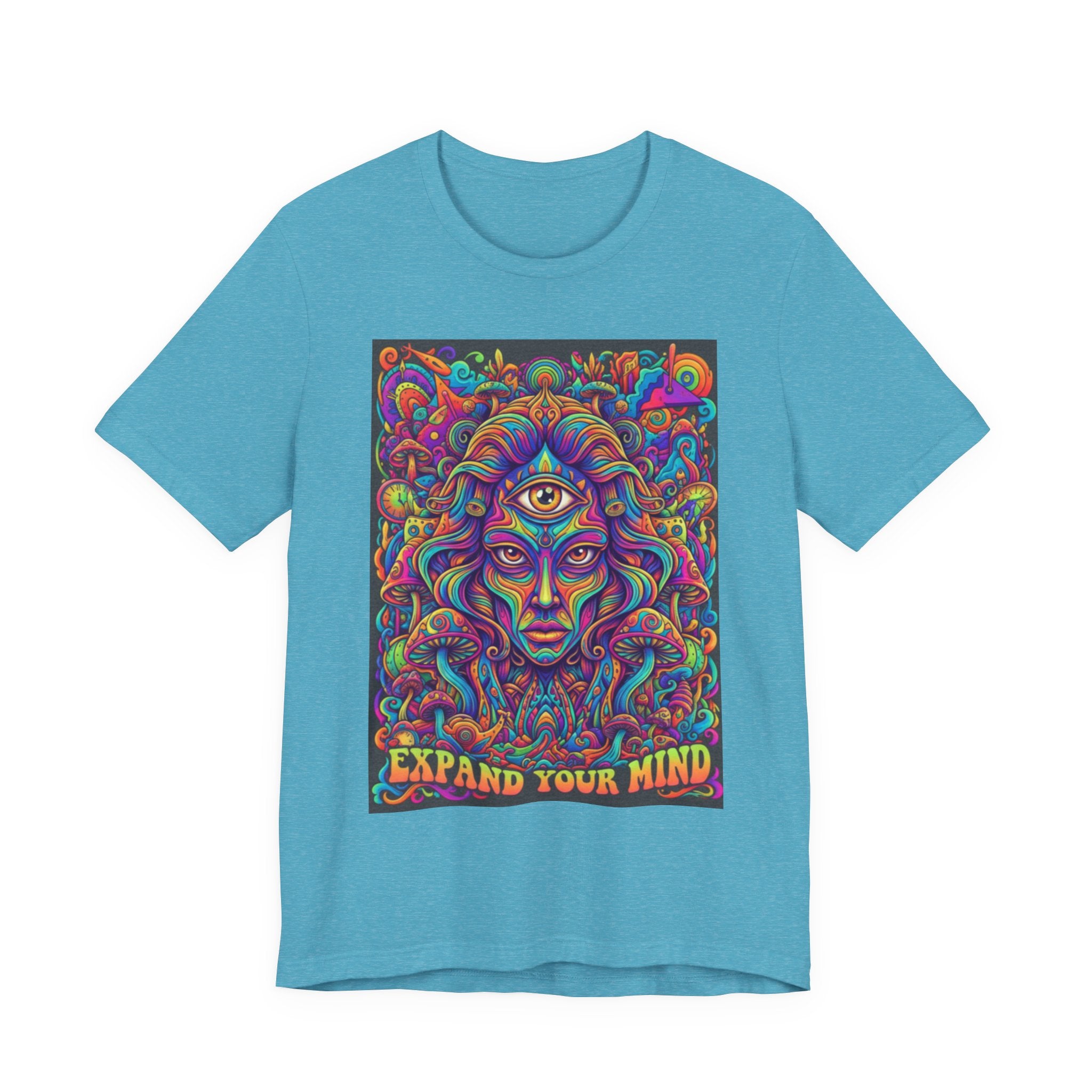 Expand Your Mind Psychedelic T-Shirt — Third Eye Trippy Art Tee