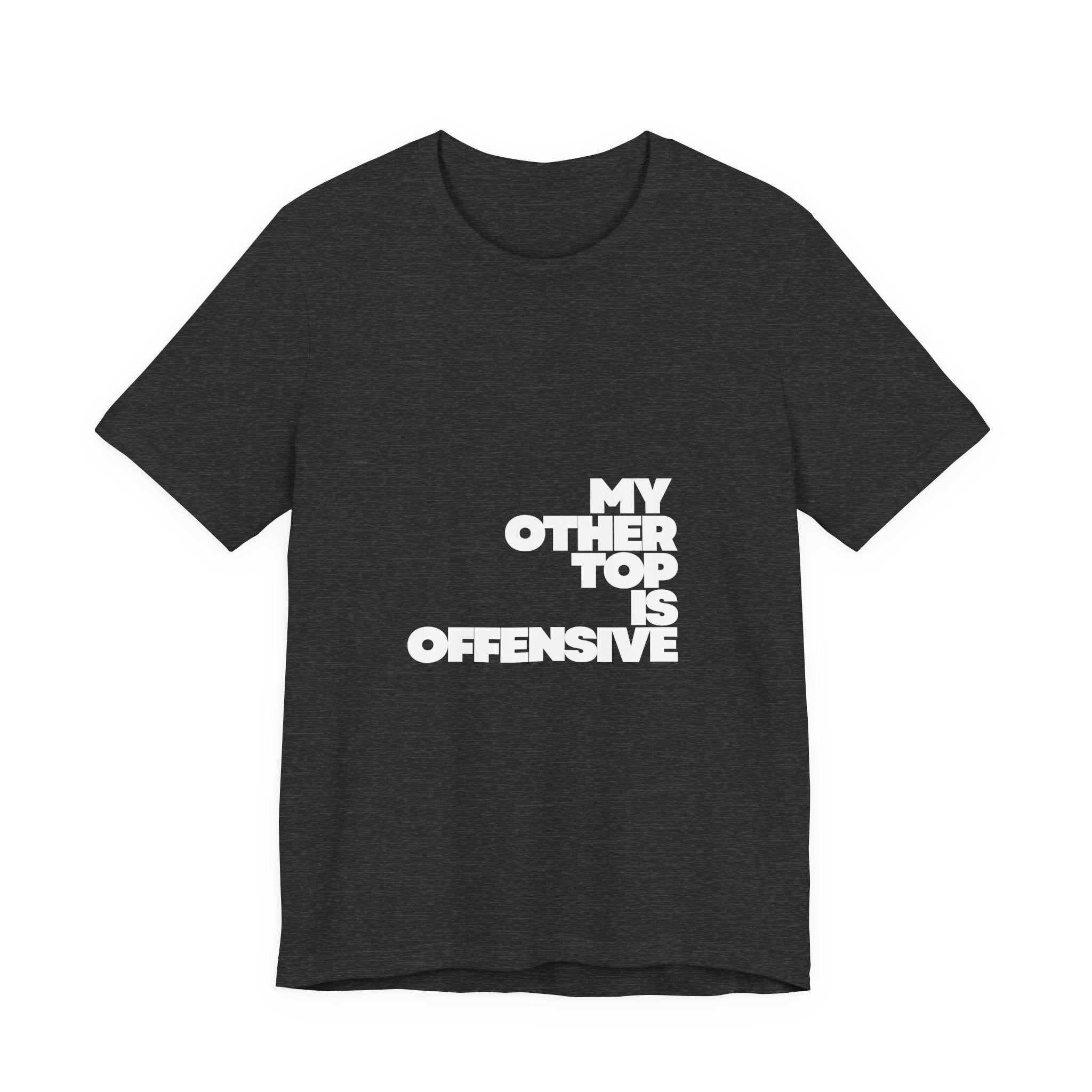 Classic White Tee — Plain Unisex Short Sleeve T-Shirt