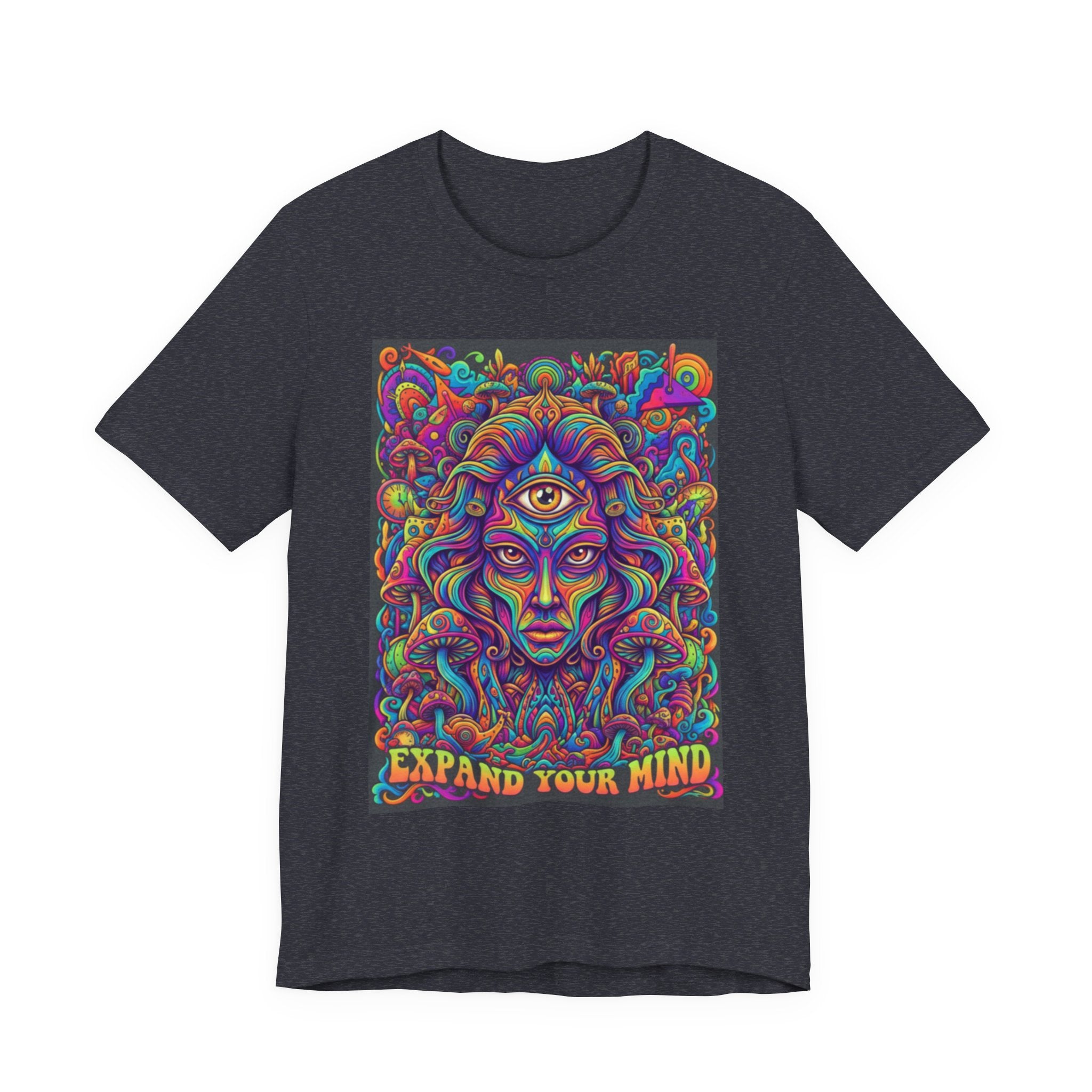 Expand Your Mind Psychedelic T-Shirt — Third Eye Trippy Art Tee