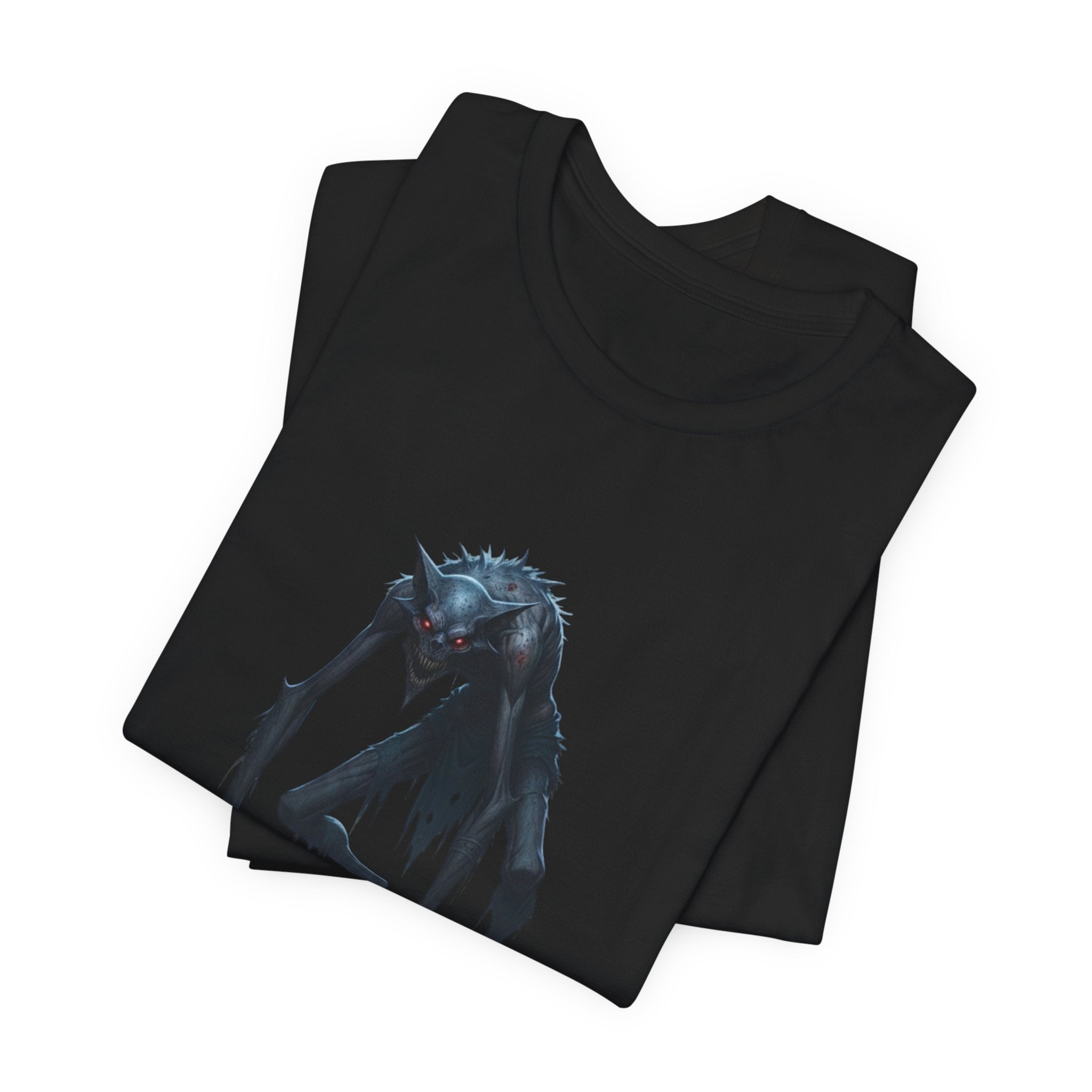 Skinwalker Graphic Tee — Creepy Creature Horror T-Shirt