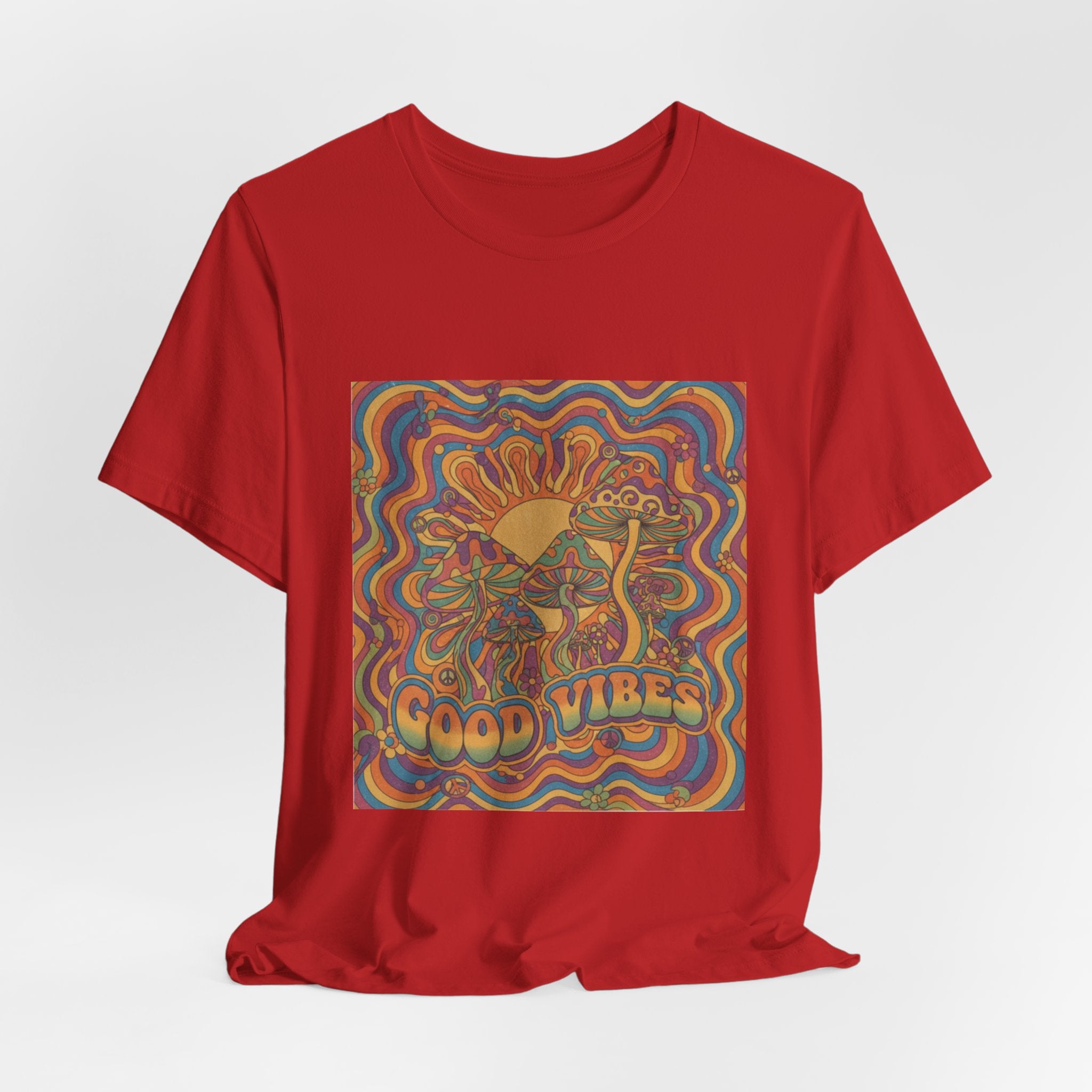 Good Vibes Retro Sunflower T-Shirt