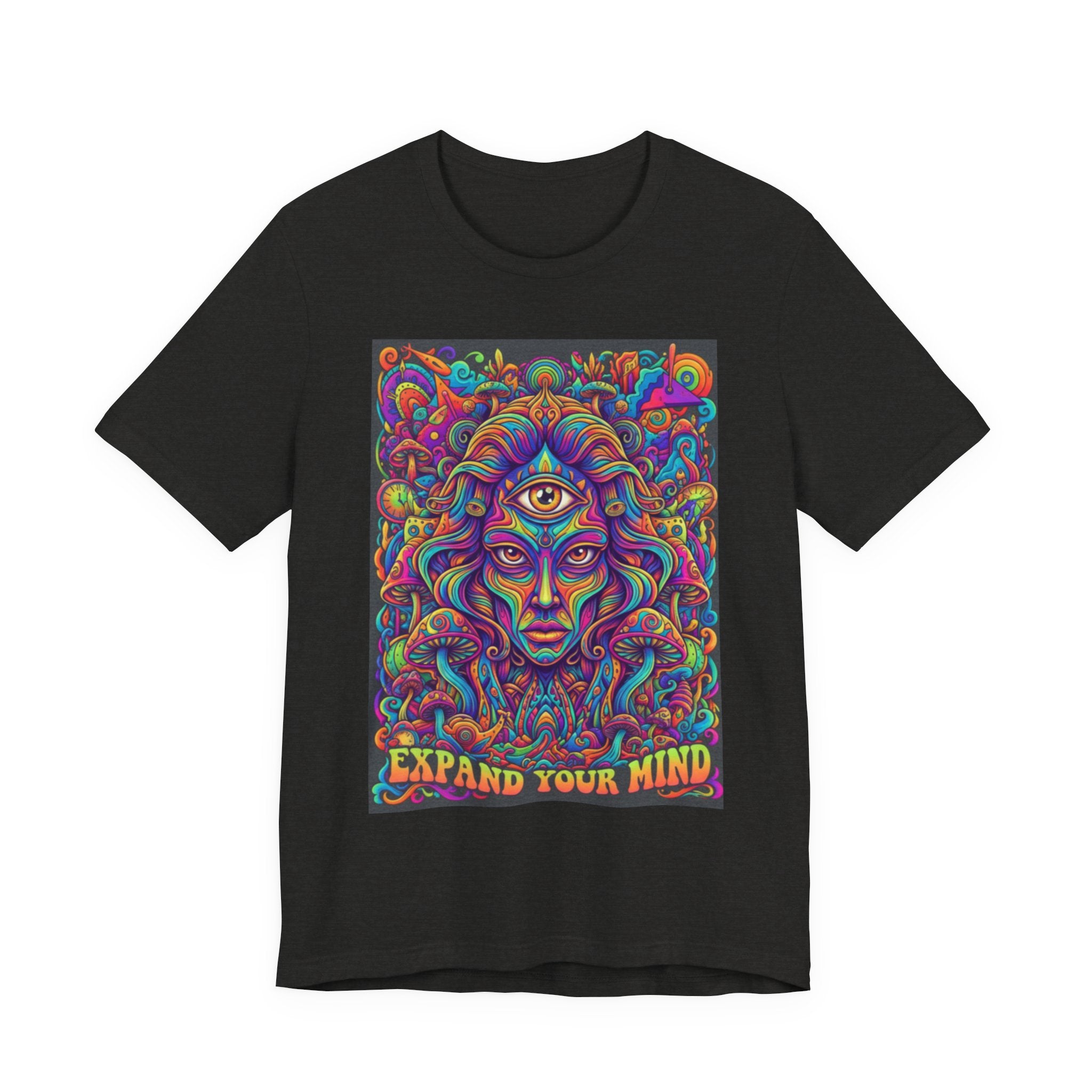 Expand Your Mind Psychedelic T-Shirt — Third Eye Trippy Art Tee