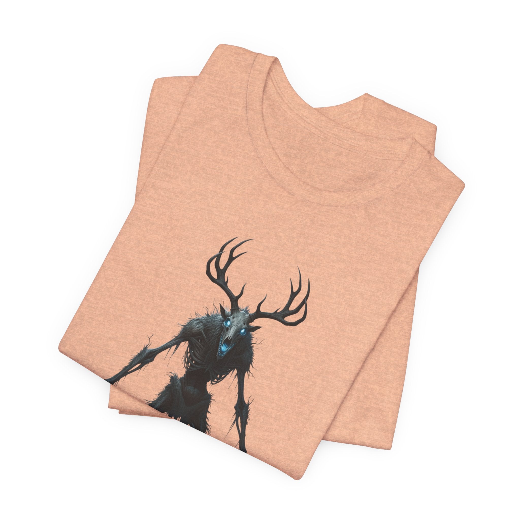 Wendigo Horror Tee — Creepy Deer Monster Graphic T-Shirt