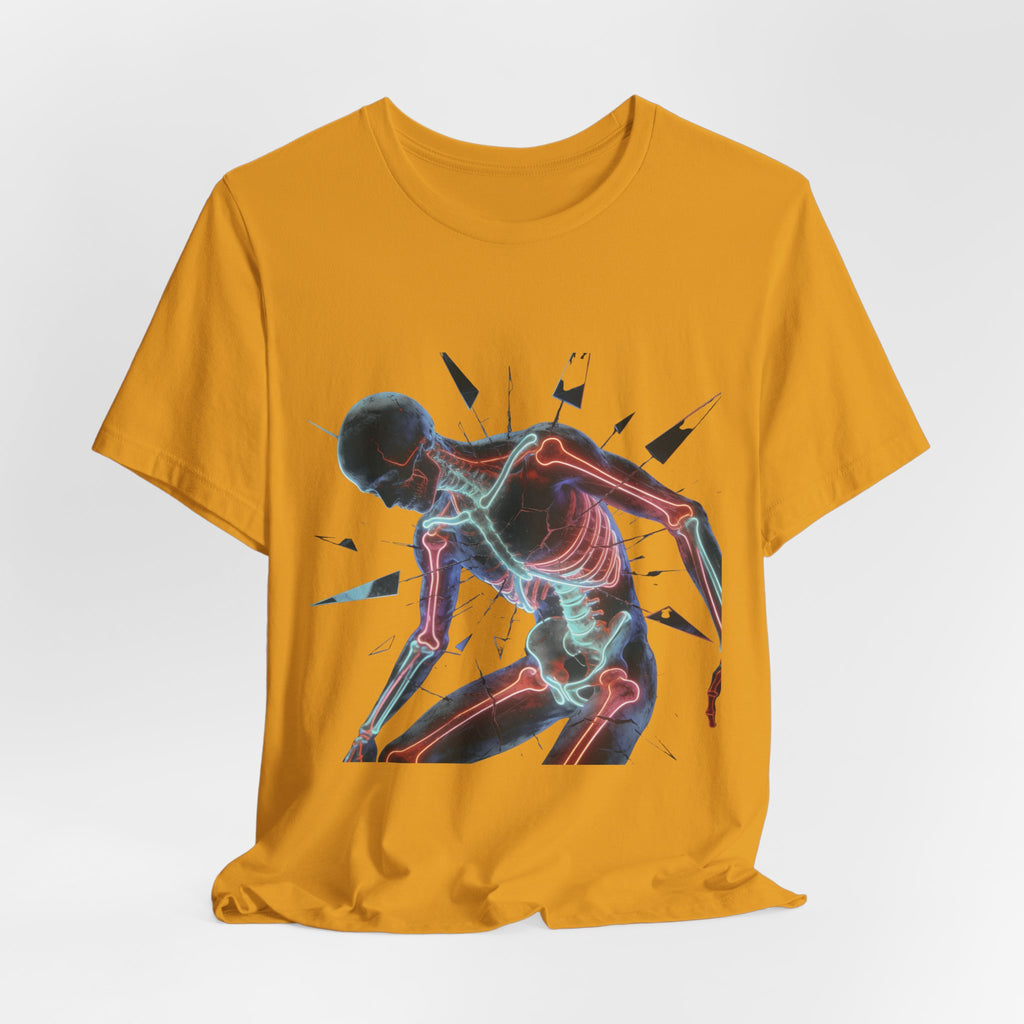 Anatomical Neon Surge T-Shirt