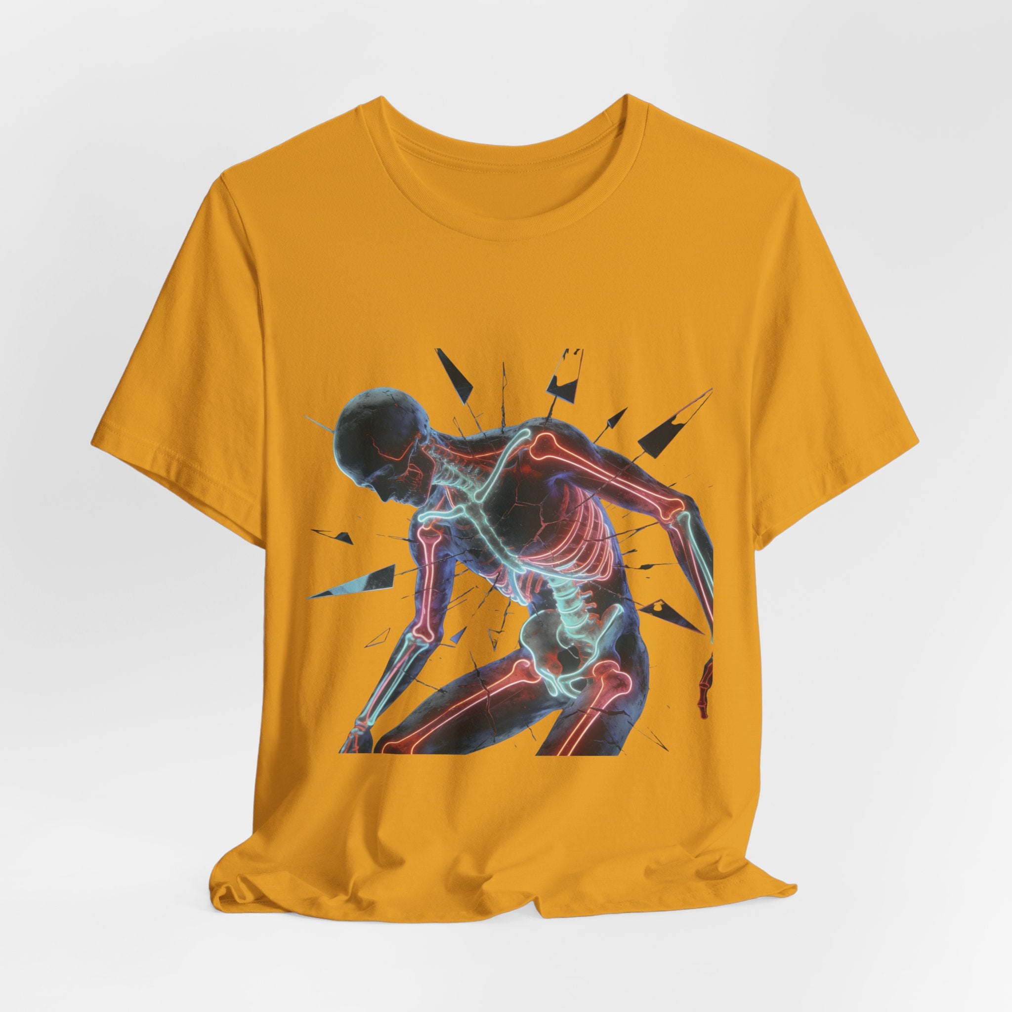Anatomical Neon Surge T-Shirt