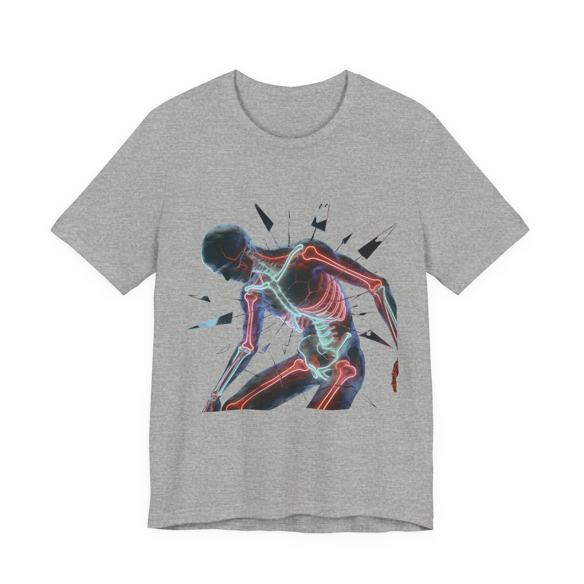 Anatomical Neon Surge T-Shirt