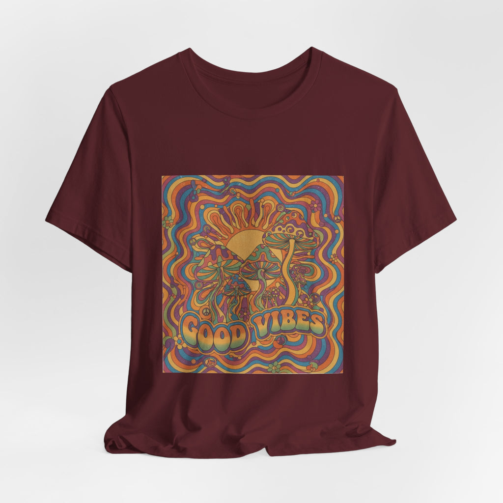 Good Vibes Retro Sunflower T-Shirt