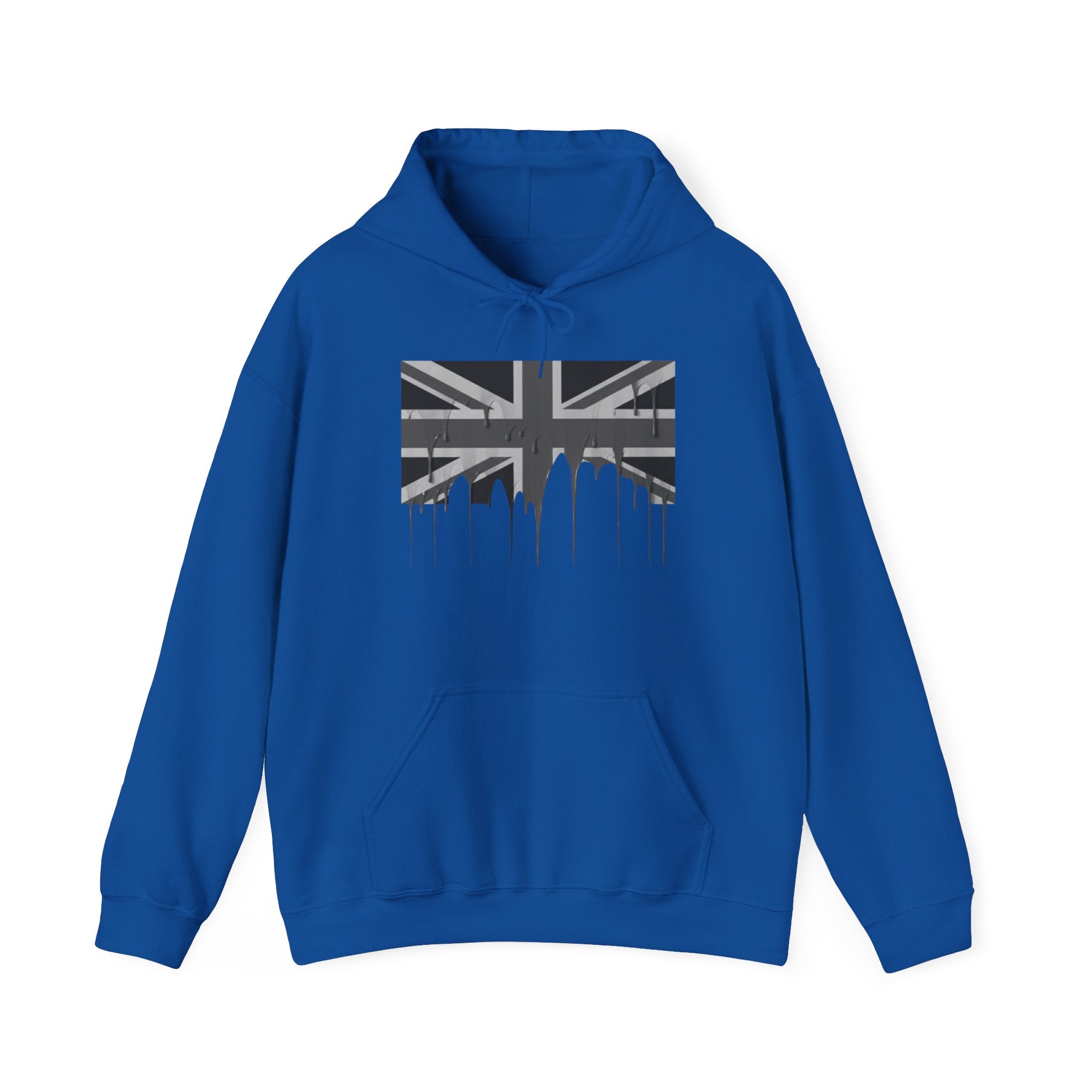 Union Jack Drip Hoodie - British Flag Streetwear Pullover