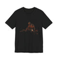 Survivor Figure Graphic Tee — Desert Wanderer Illustration T-Shirt