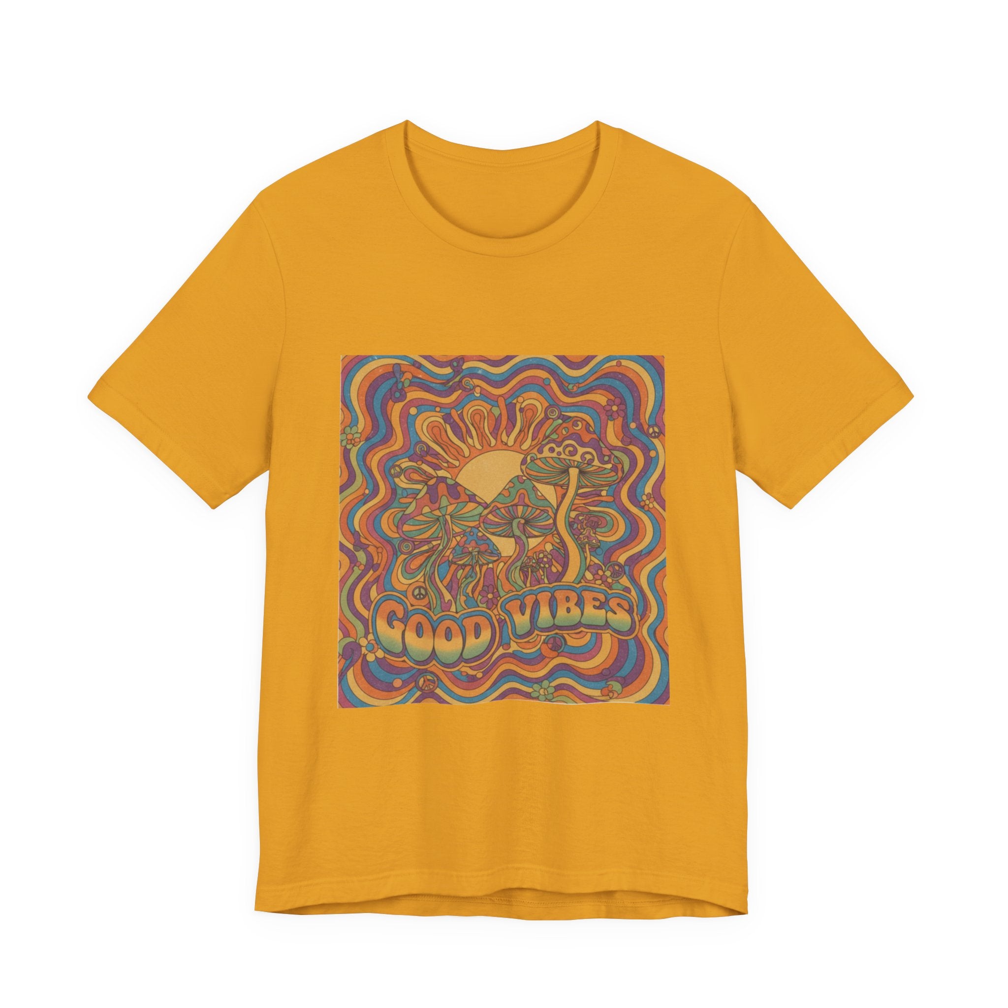 Good Vibes Retro Sunflower T-Shirt