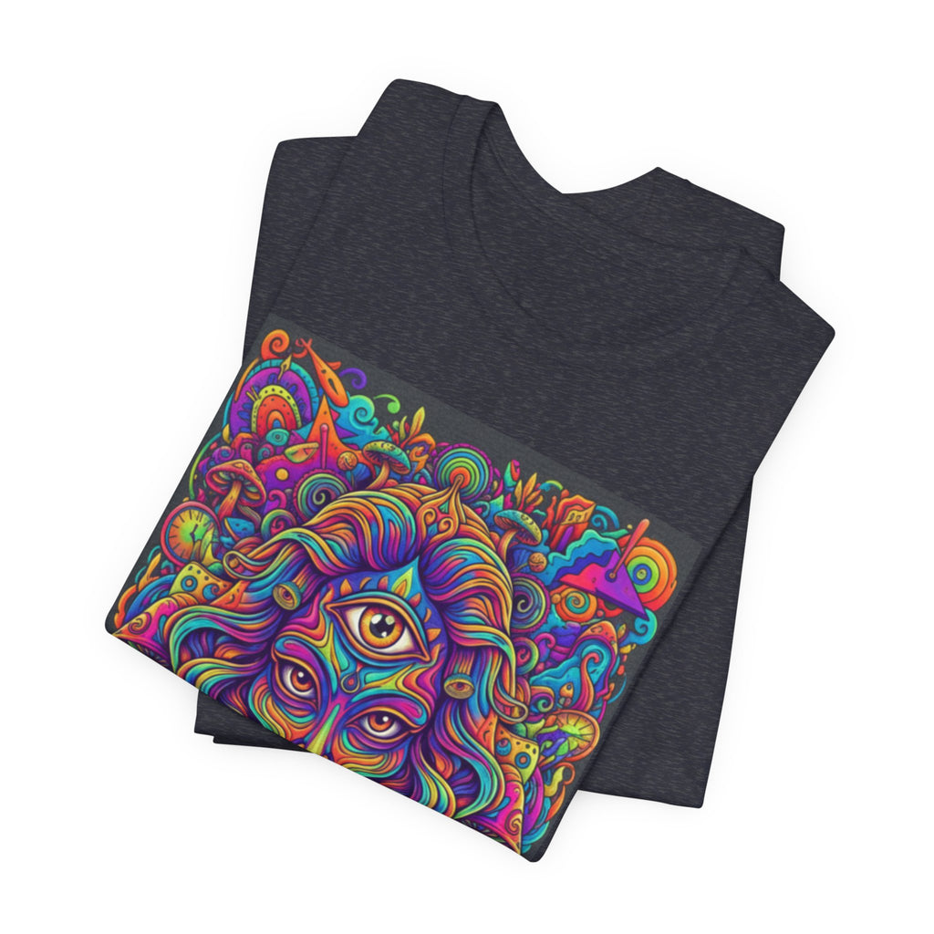 Expand Your Mind Psychedelic T-Shirt — Third Eye Trippy Art Tee