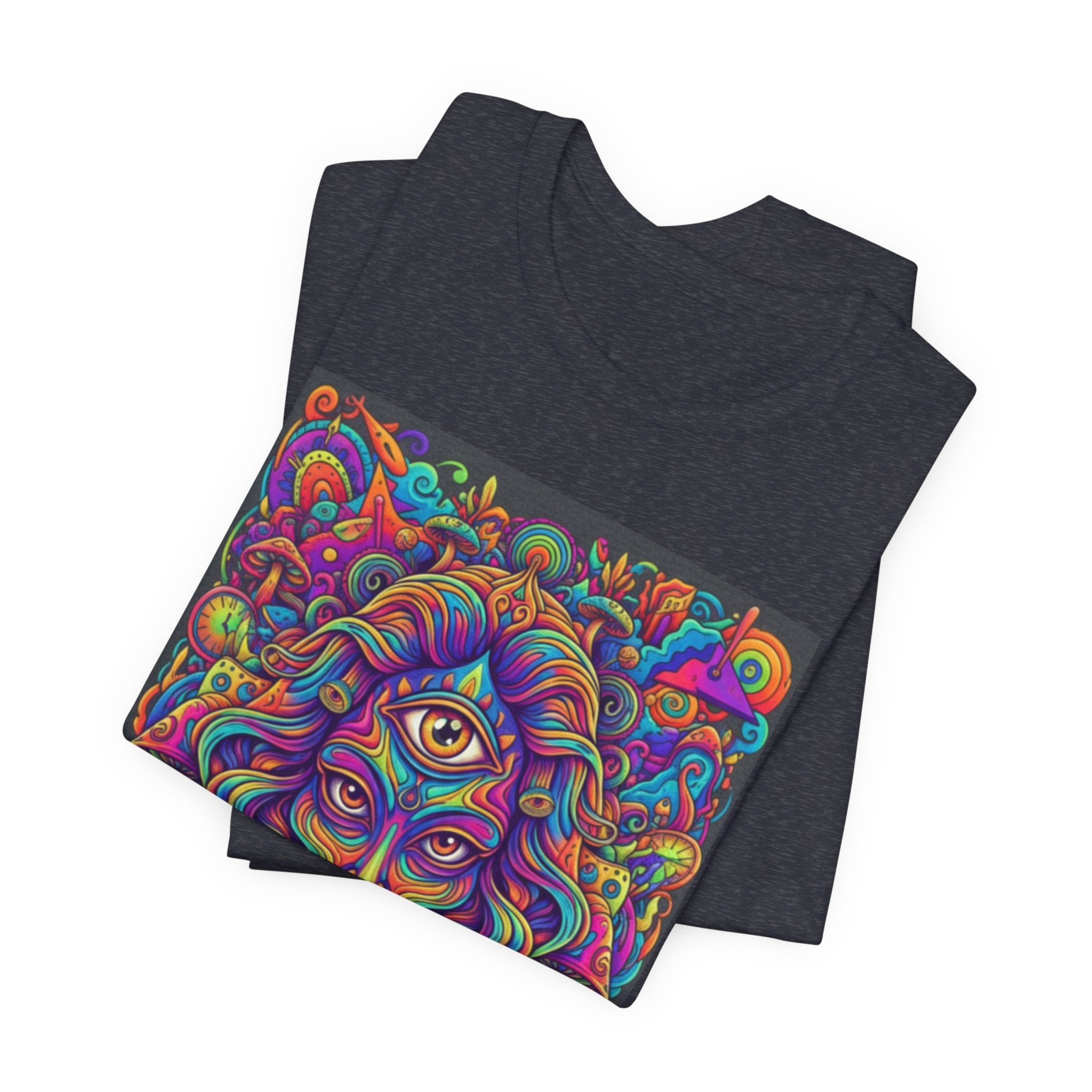 Expand Your Mind Psychedelic T-Shirt — Third Eye Trippy Art Tee