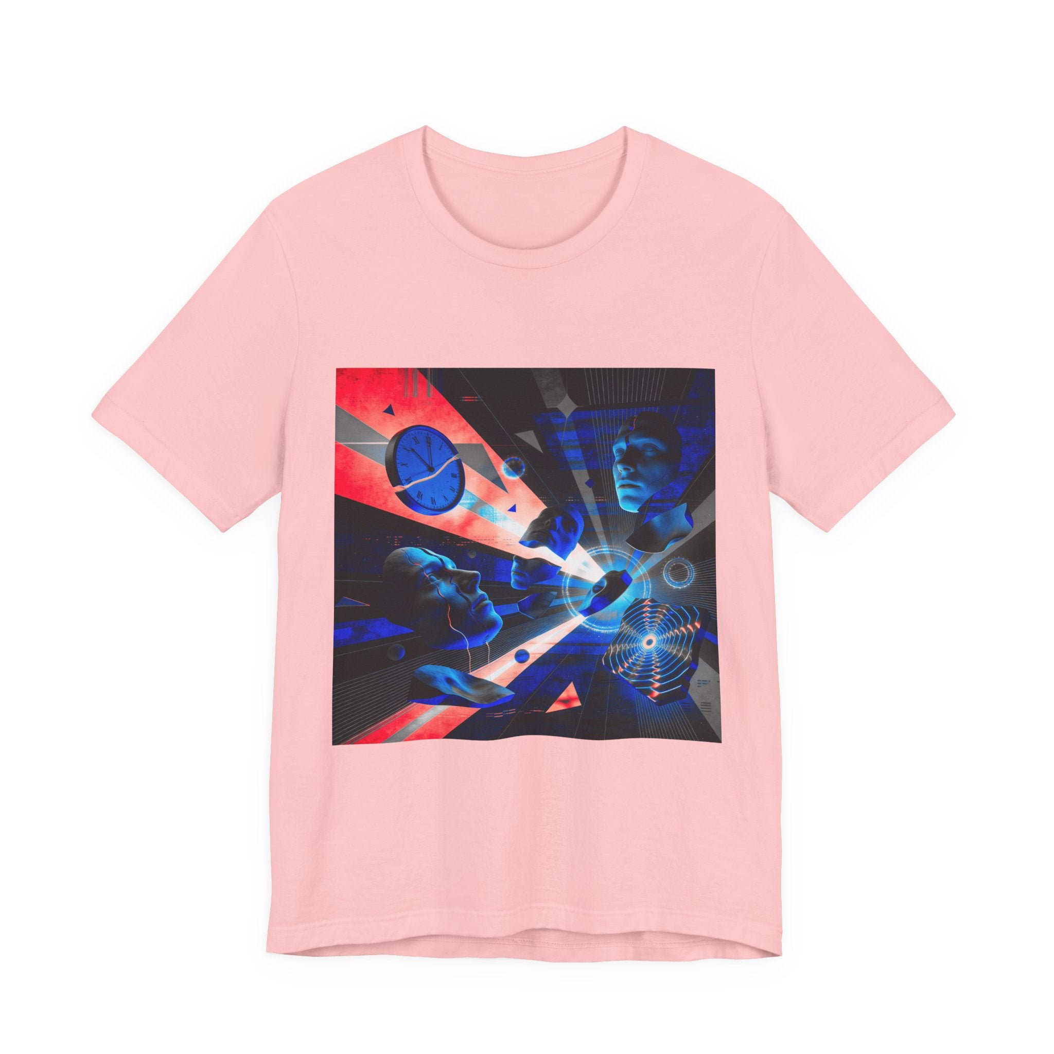 Spacewave Graphic Tee — Retro Futurism Cosmic Design