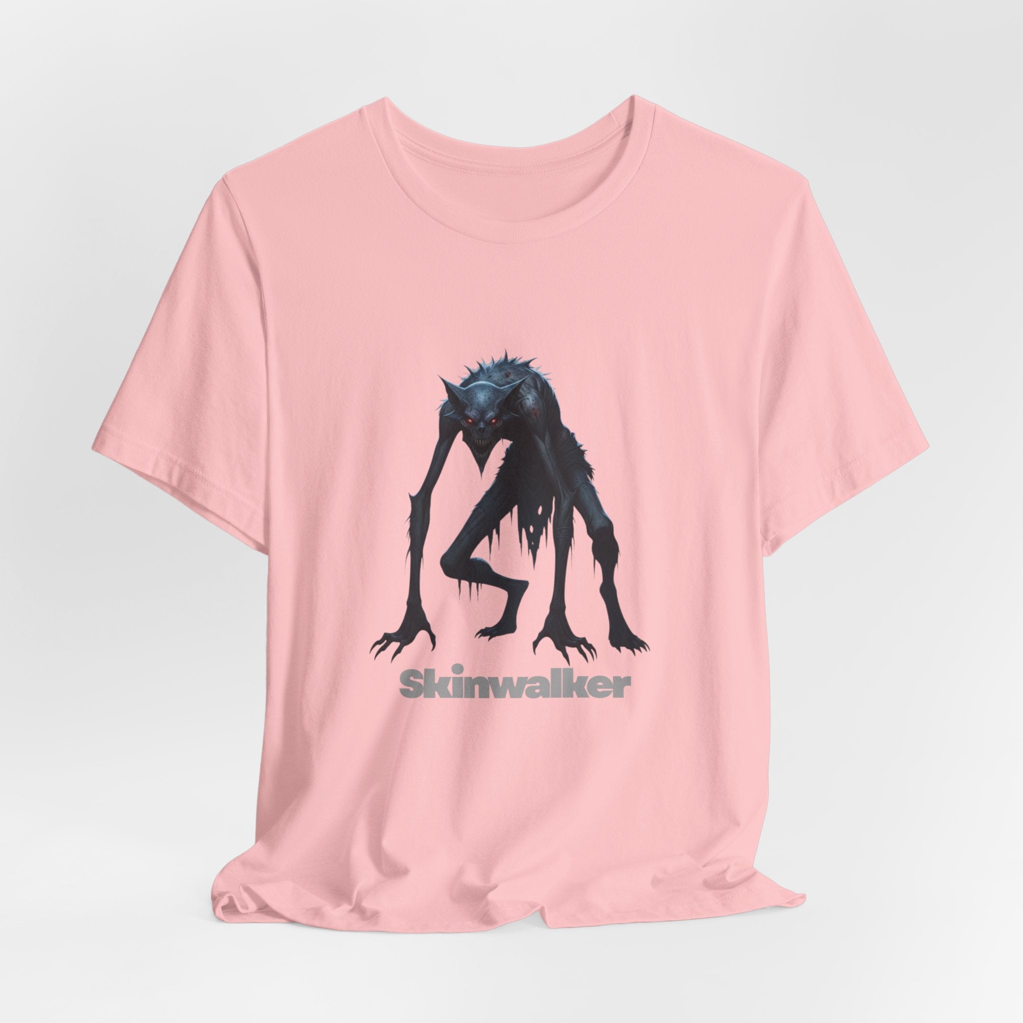 Skinwalker Graphic Tee — Creepy Creature Horror T-Shirt
