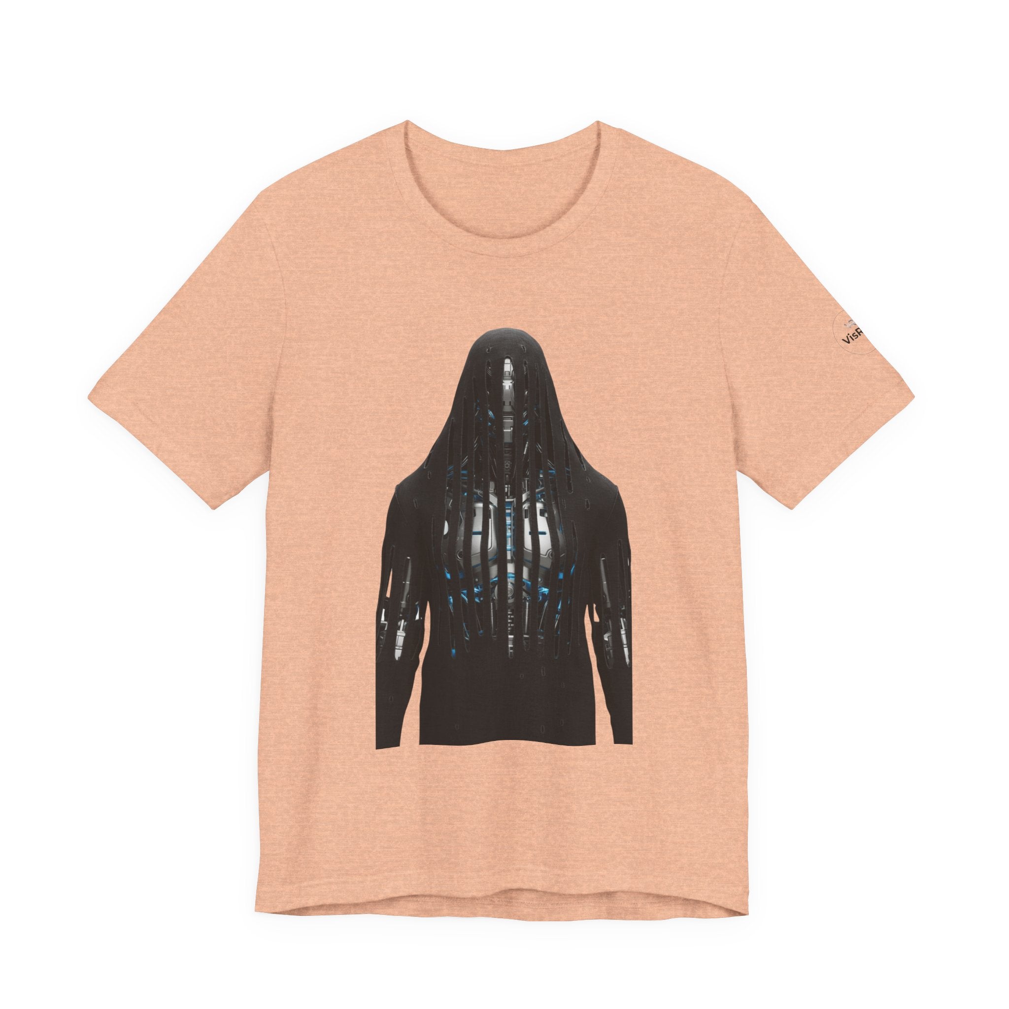 Horror Silhouette Tee — Shadowed Figure Graphic T-Shirt