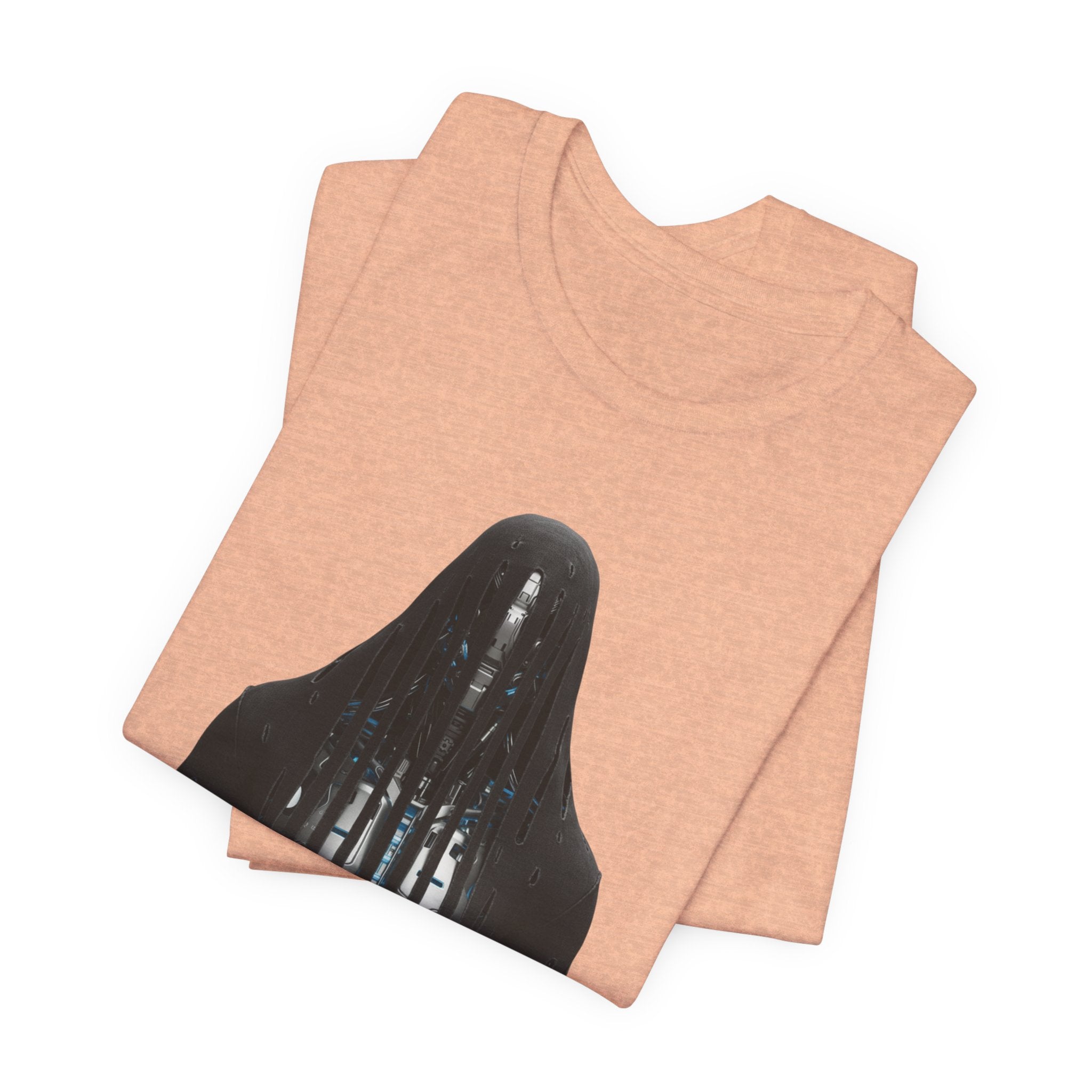 Horror Silhouette Tee — Shadowed Figure Graphic T-Shirt