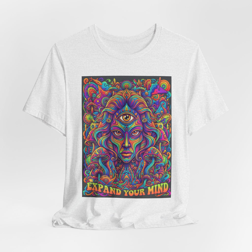 Expand Your Mind Psychedelic T-Shirt — Third Eye Trippy Art Tee