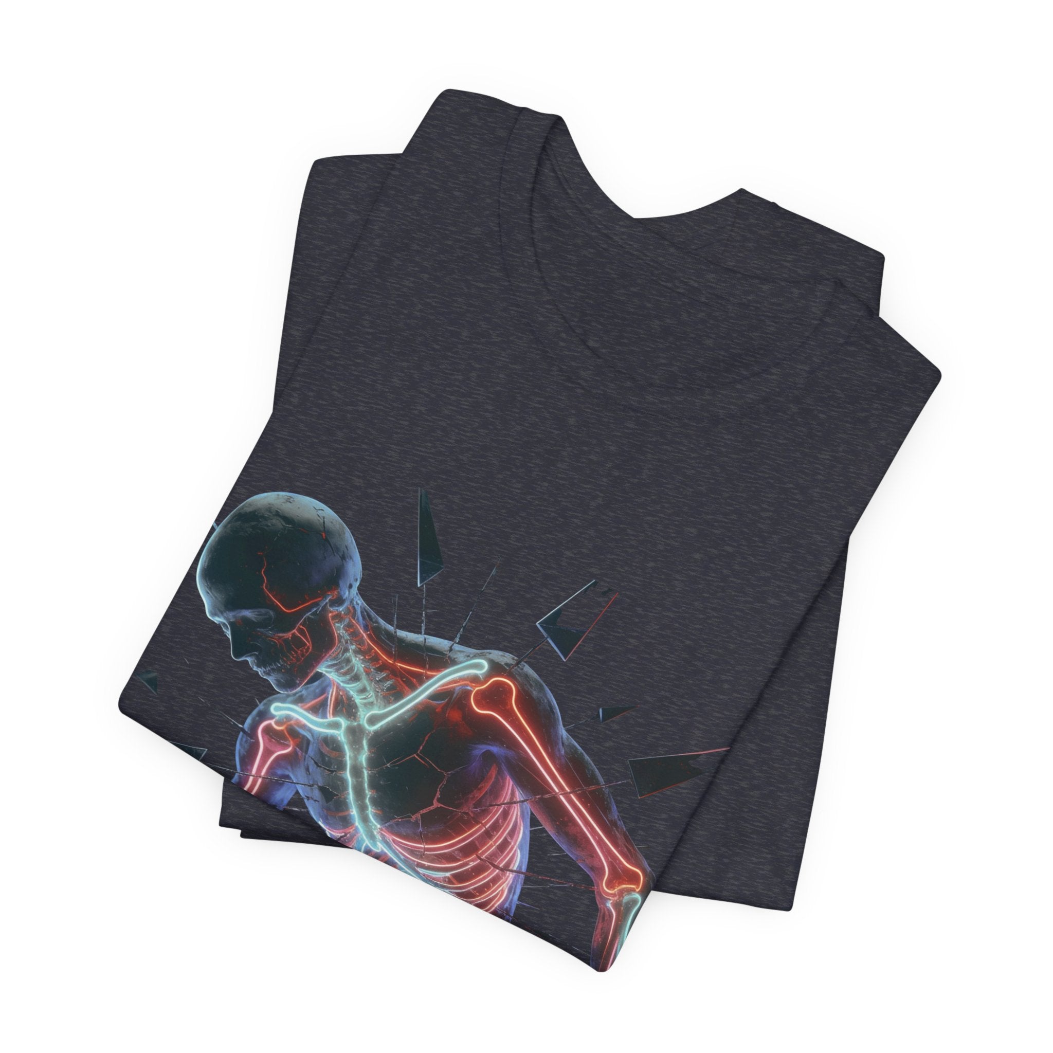 Anatomical Neon Surge T-Shirt