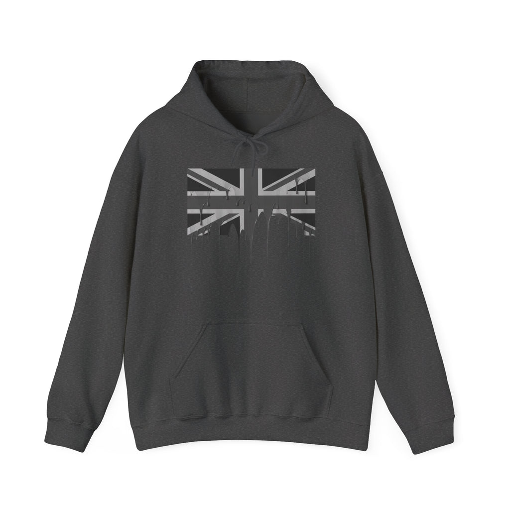 Union Jack Drip Hoodie - British Flag Streetwear Pullover