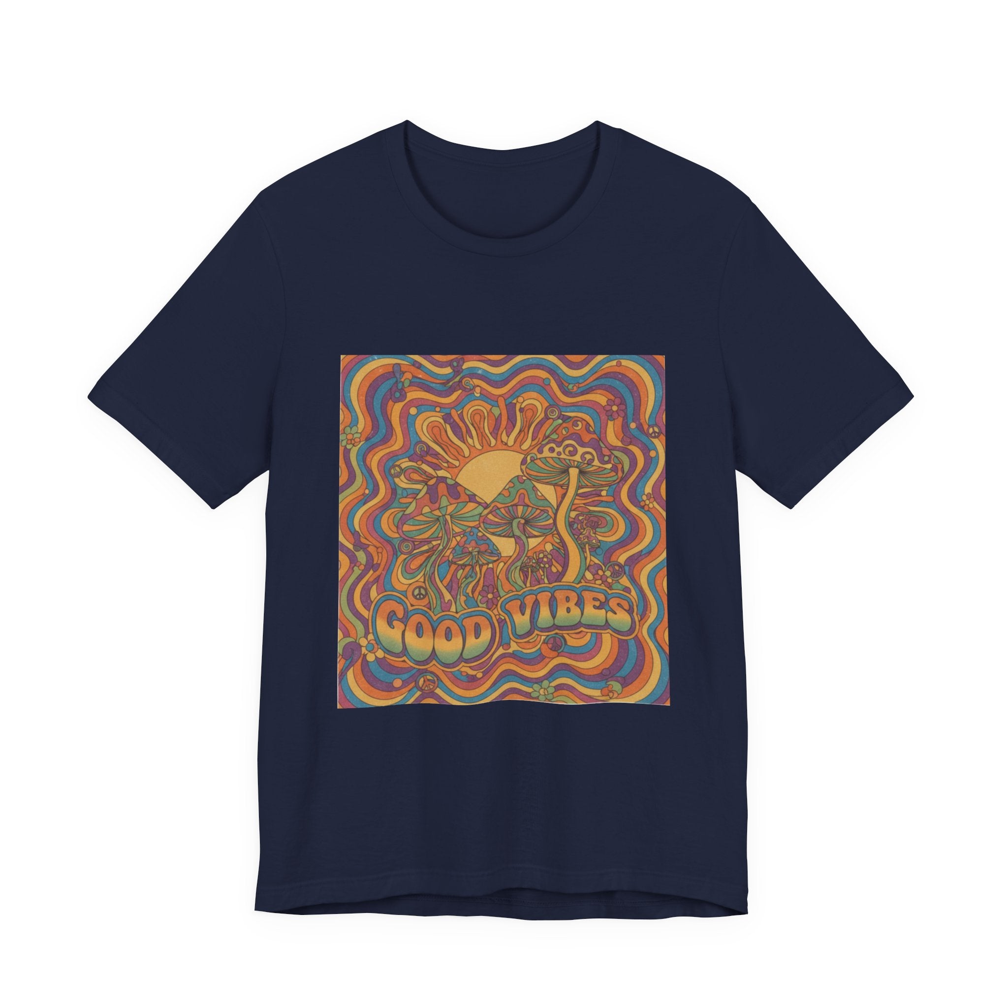 Good Vibes Retro Sunflower T-Shirt