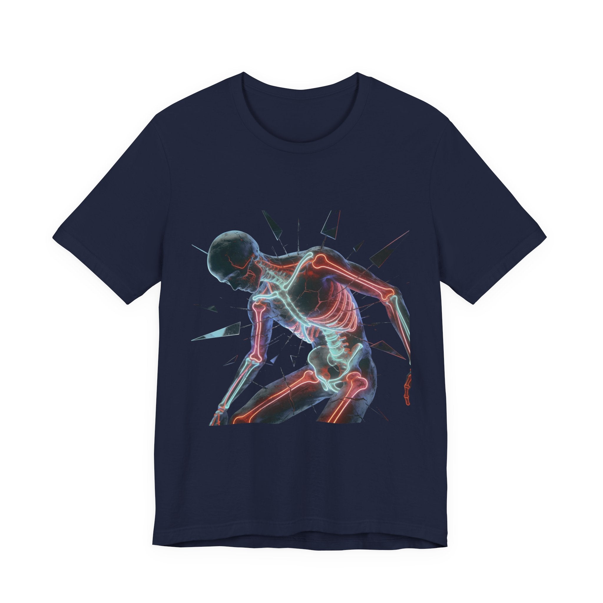Anatomical Neon Surge T-Shirt