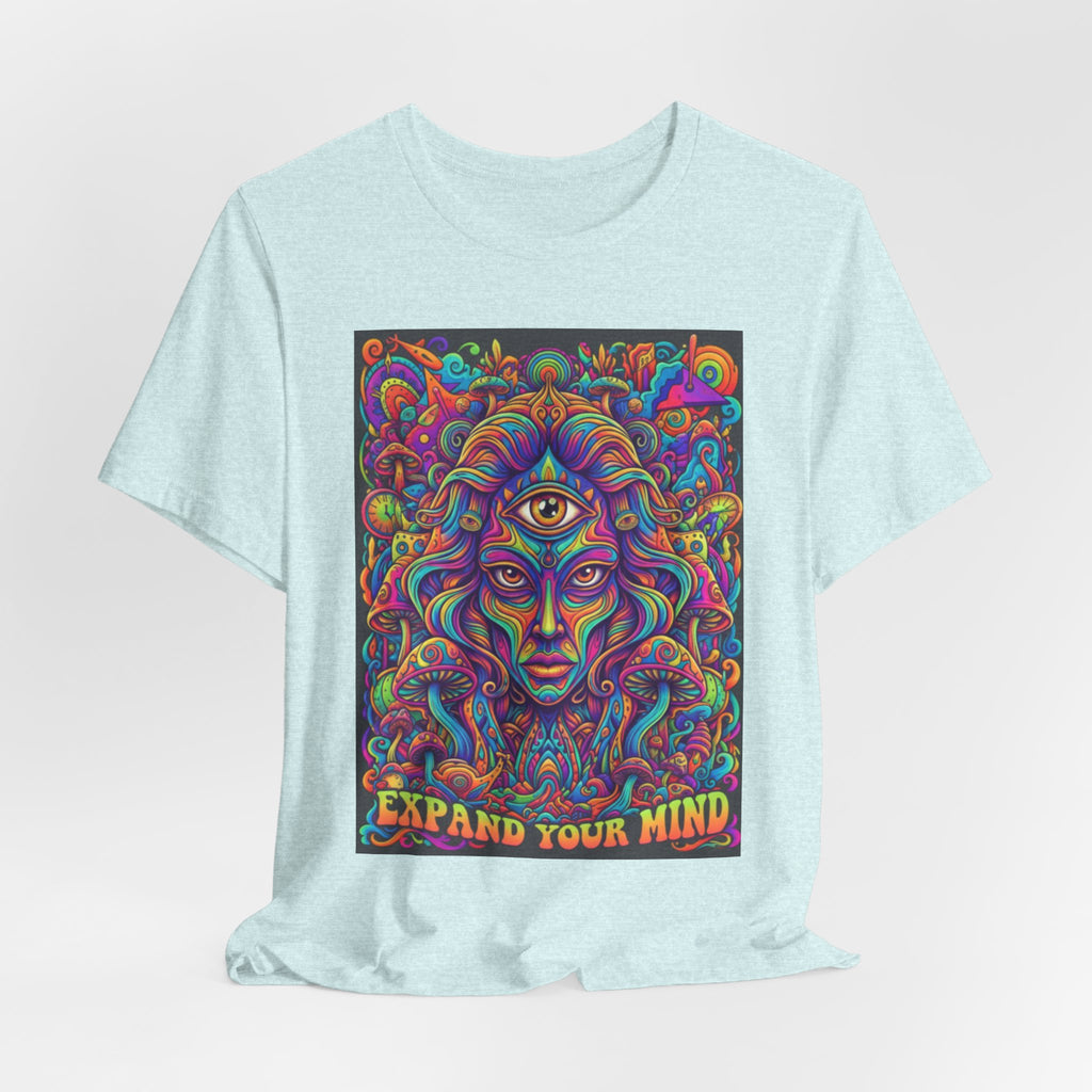Expand Your Mind Psychedelic T-Shirt — Third Eye Trippy Art Tee